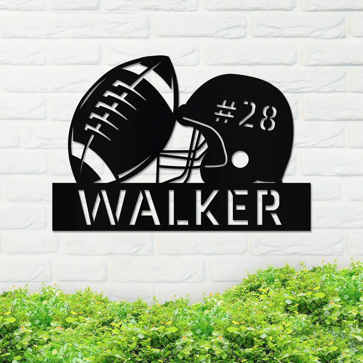 Football Name Sign - Image 2