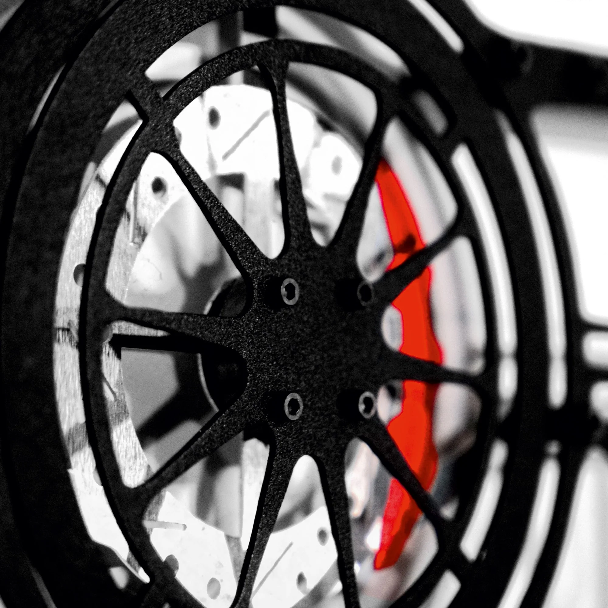 Formula 1 Wall Art – Steel Silhouette Racing Car with Spinning Wheels-KAFMEKA023 - Image 7