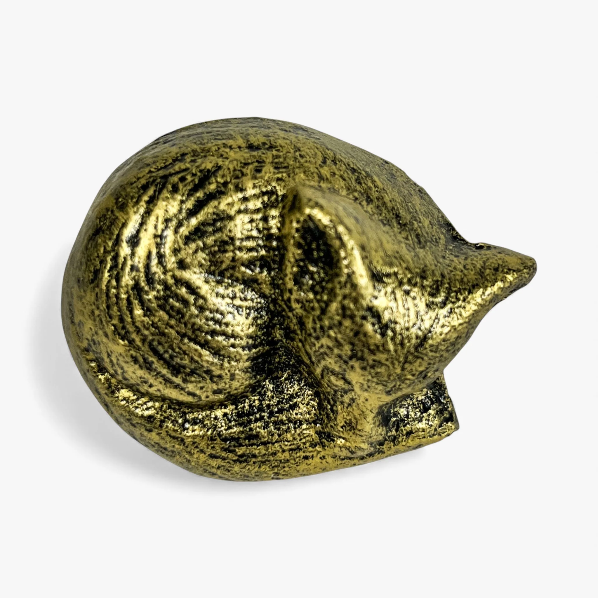 Fox Drawer Knob Gold Cast Iron Cabinet Pull - Image 6