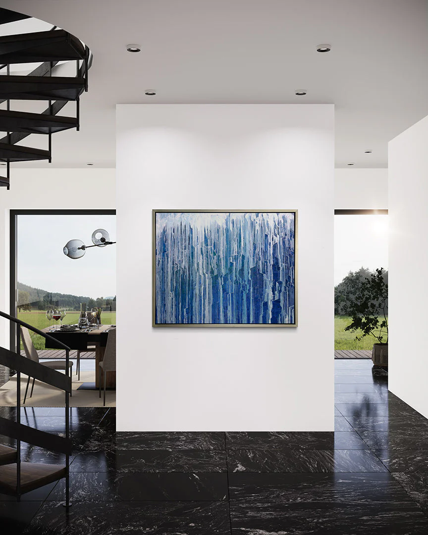 Fractured Water - Open Edition Canvas Print - Image 2