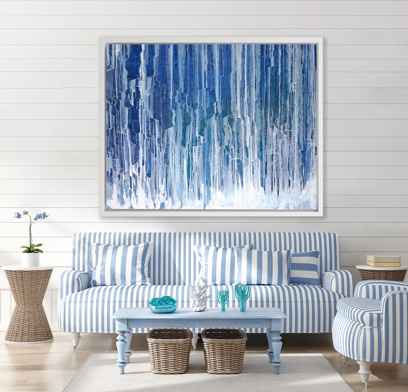 Fractured Water - Open Edition Canvas Print - Image 4