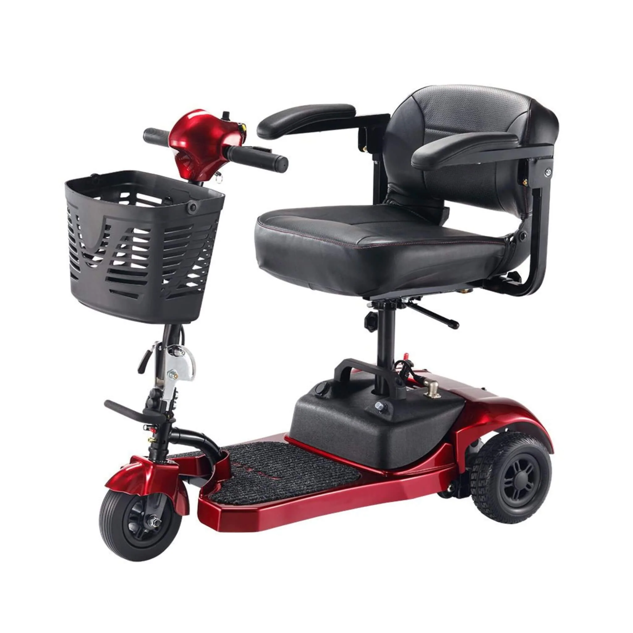 Freerider USA Ascot 3 Premium Electric Lightweight 3-Wheel Mobility Scooter, 325LBS (SAK96835) - Image 3