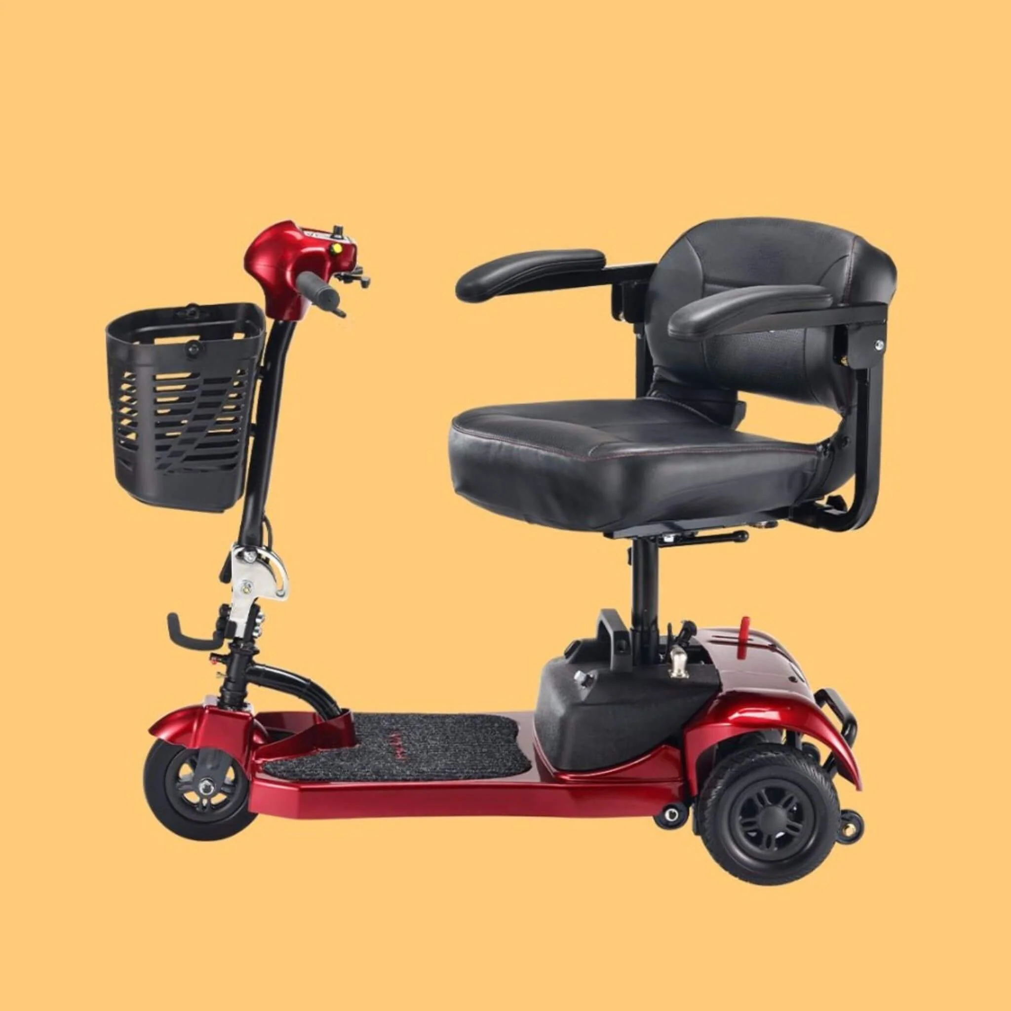 Freerider USA Ascot 3 Premium Electric Lightweight 3-Wheel Mobility Scooter, 325LBS (SAK96835) - Image 5
