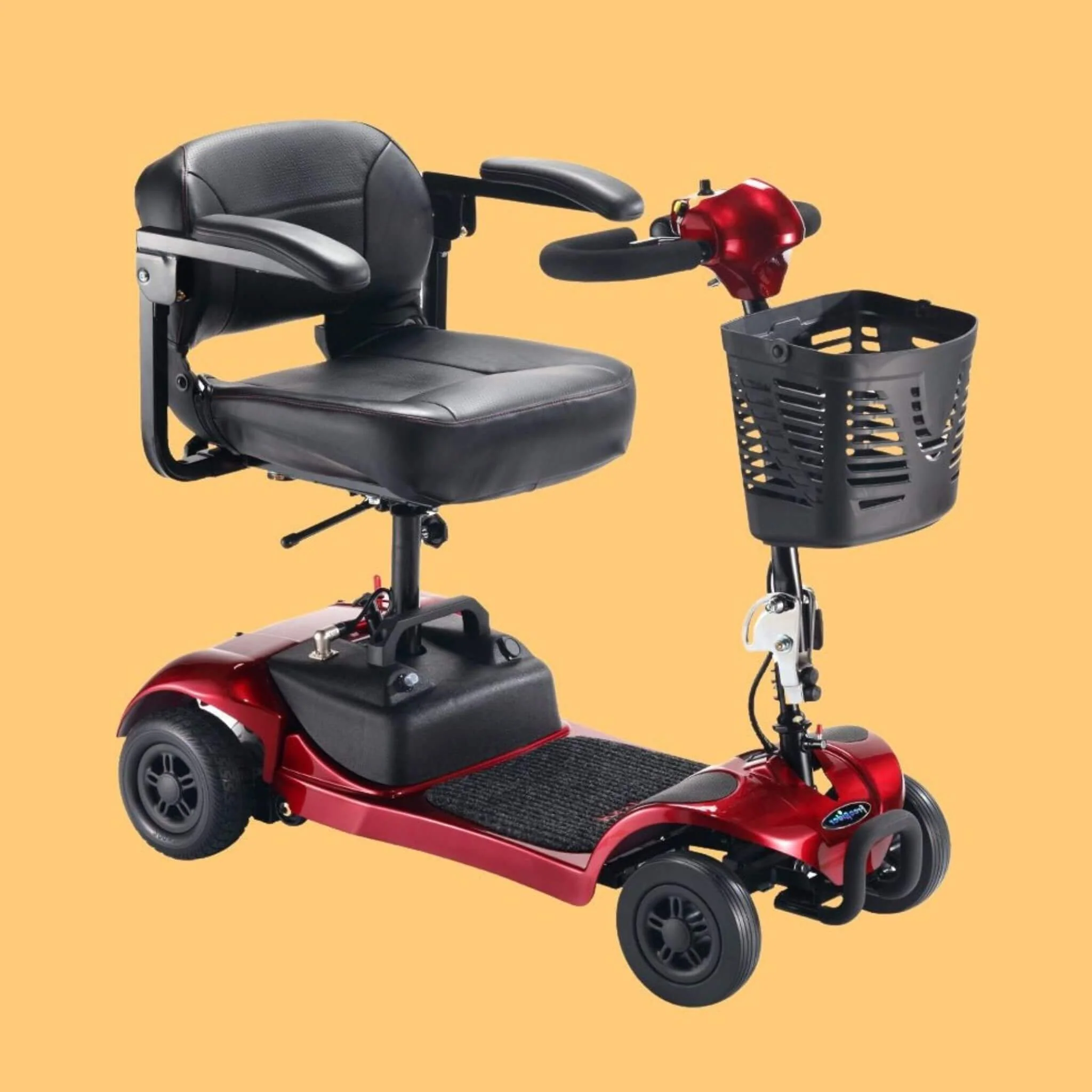 Freerider USA Ascot 4 Advanced Electric Lightweight 4-Wheel Mobility Scooter, 325LBS (SAK96832) - Image 7
