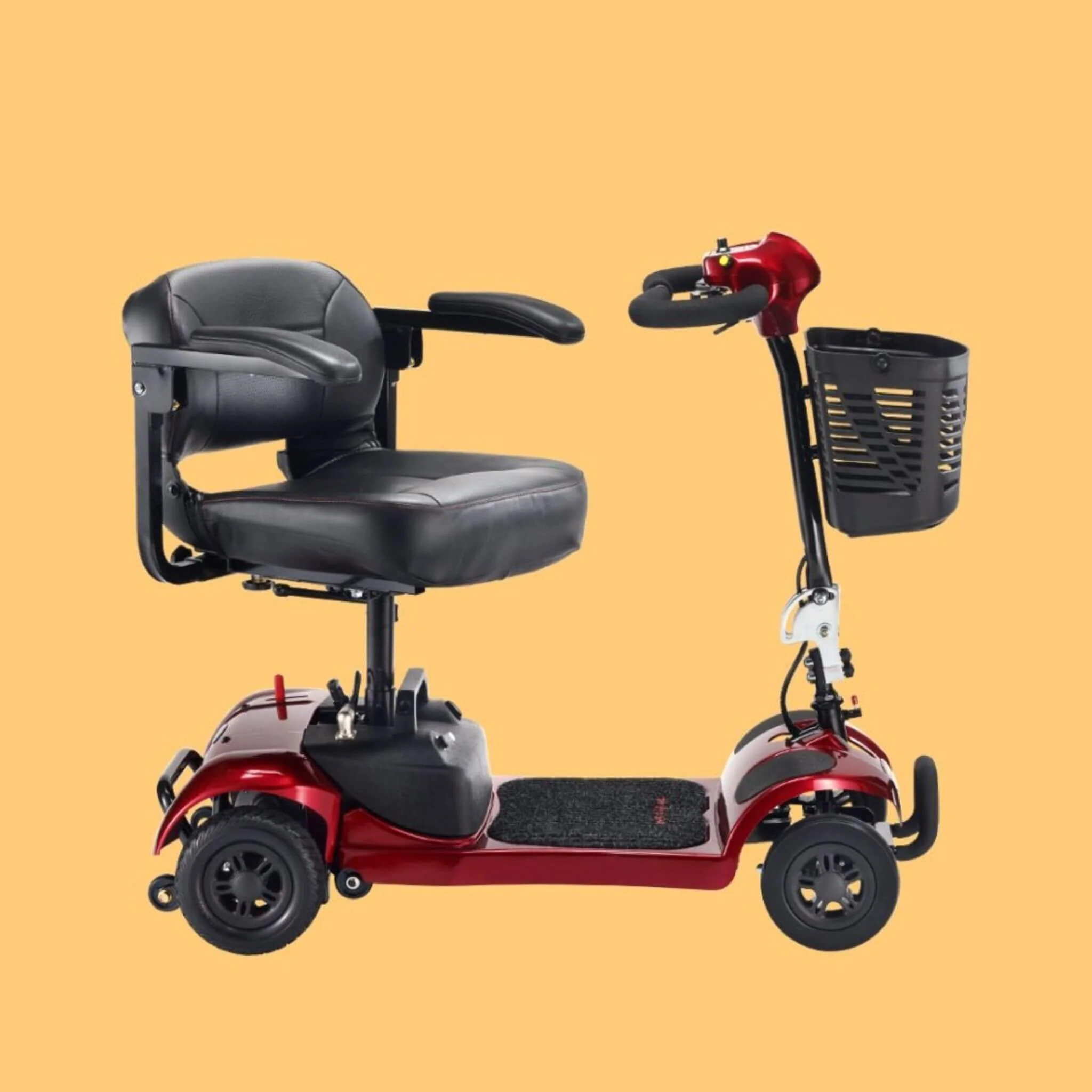 Freerider USA Ascot 4 Advanced Electric Lightweight 4-Wheel Mobility Scooter, 325LBS (SAK96832) - Image 8