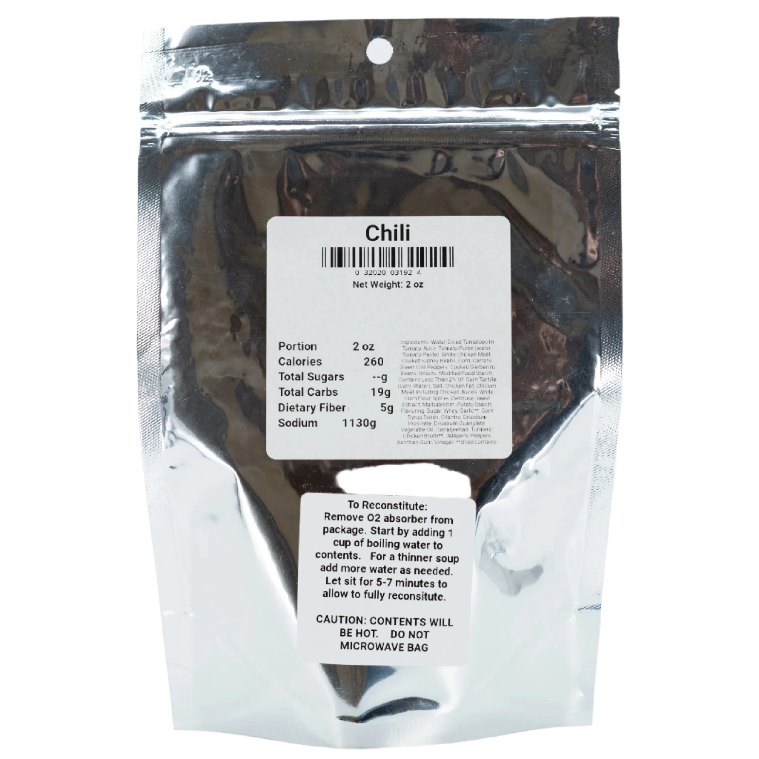 Freeze Dried Chili Soup | 2 oz | Pack of 2 | Wicked Good Foods - Image 7
