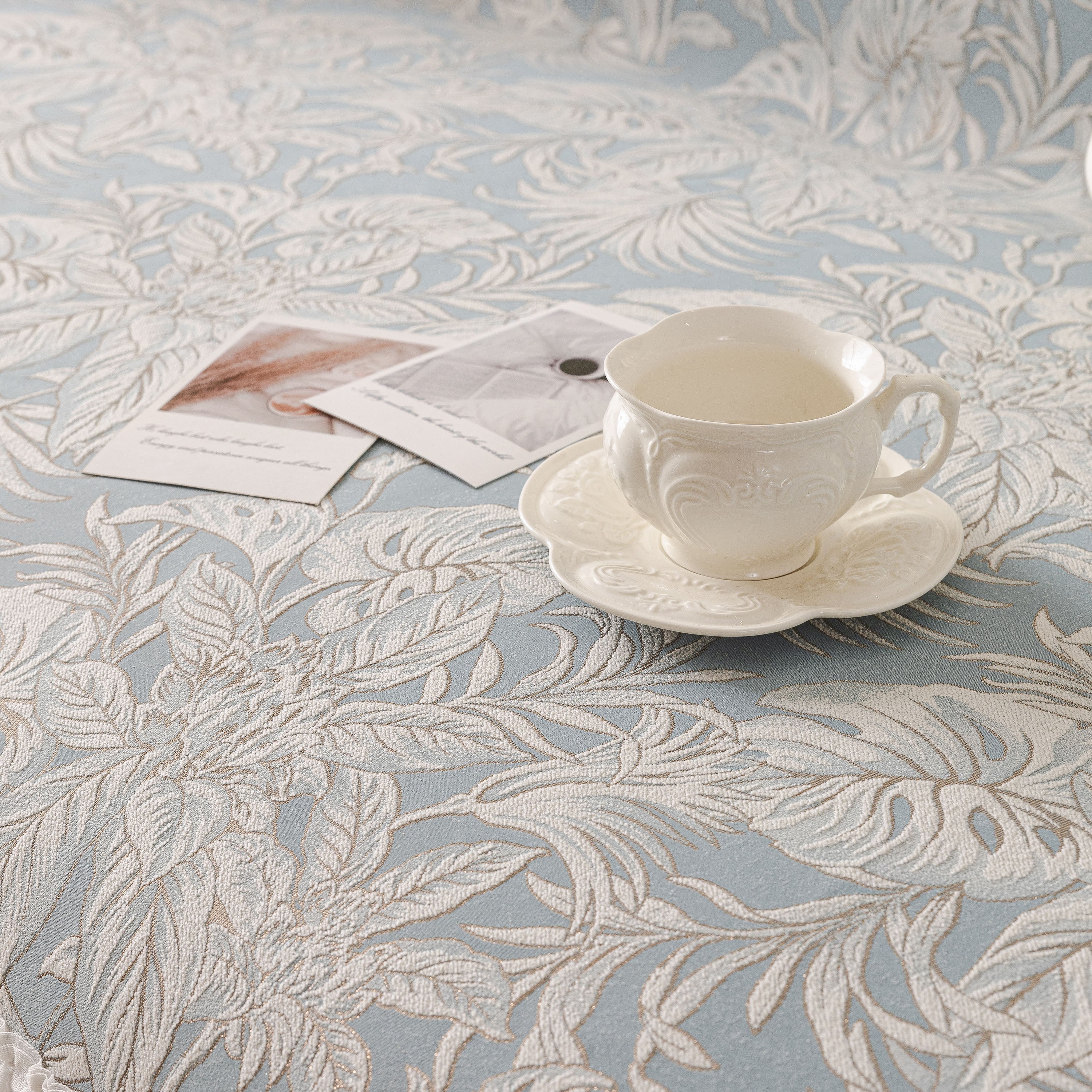 French Chic Style Ruffle Floral Cover Throws for Sofas, Decorative Couch Covers - Image 25