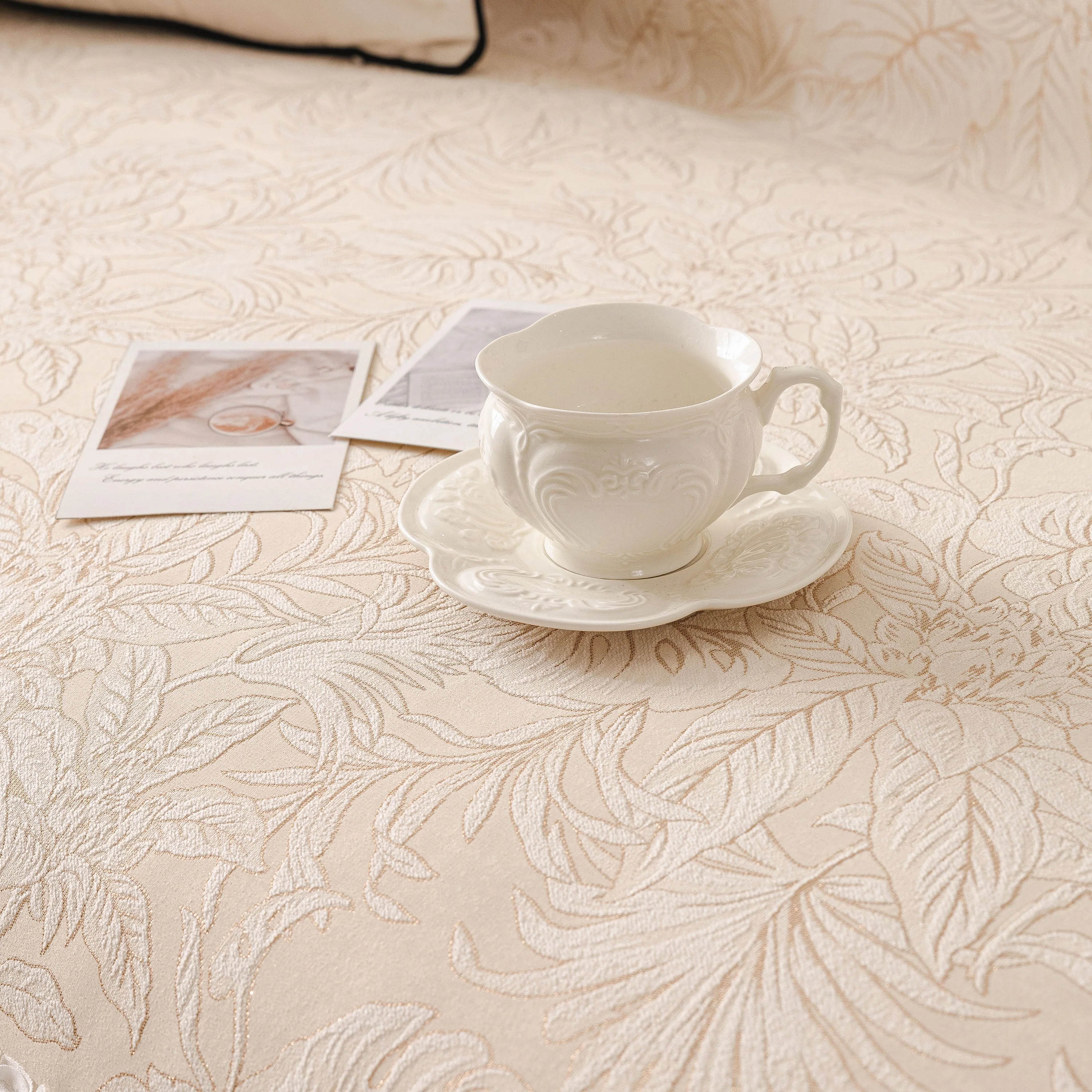 French Chic Style Ruffle Floral Cover Throws for Sofas, Decorative Couch Covers - Image 41