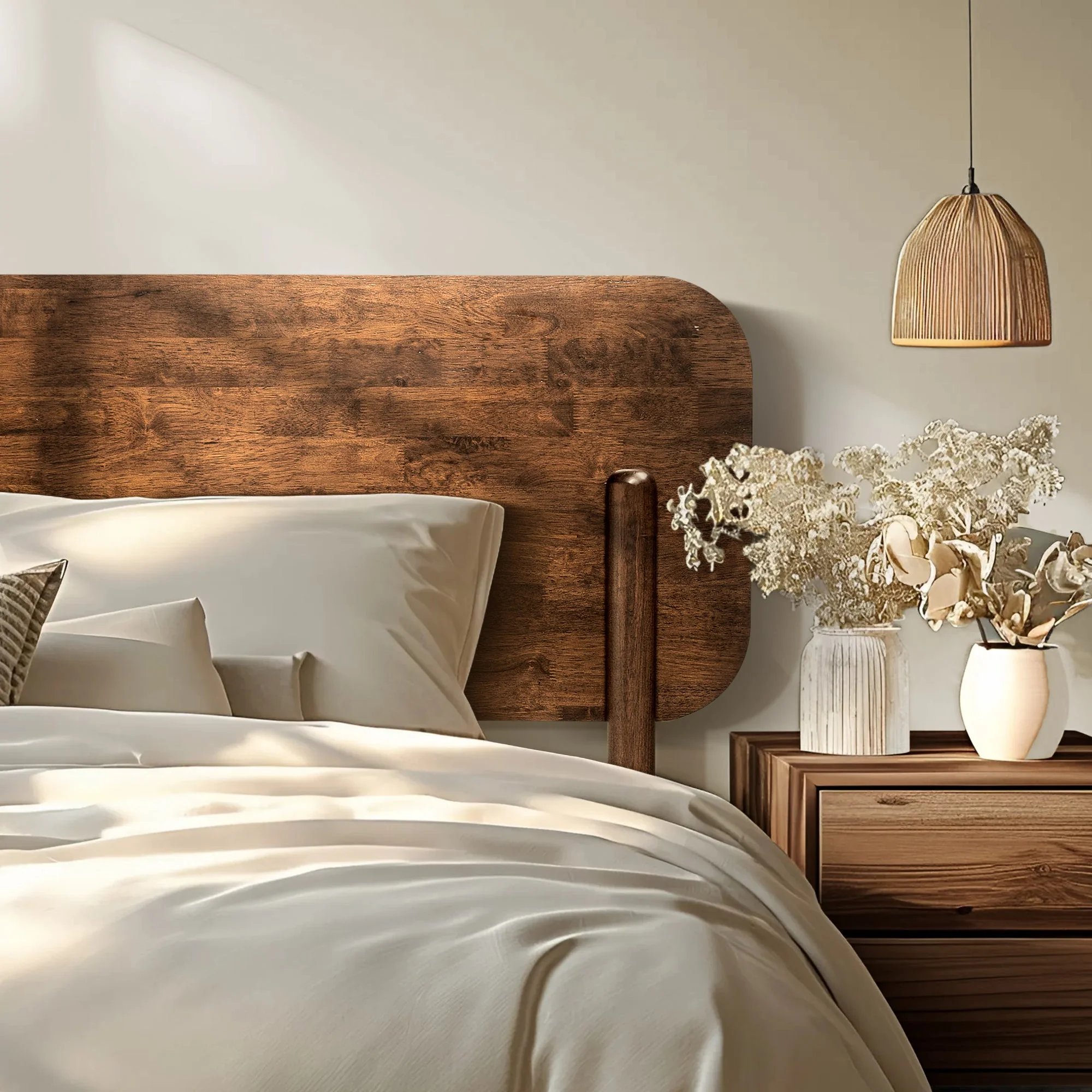 Frida Deluxe Solid Wood Bed Frame - Premium Quality Craftsmanship and Timeless Elegance - Image 16