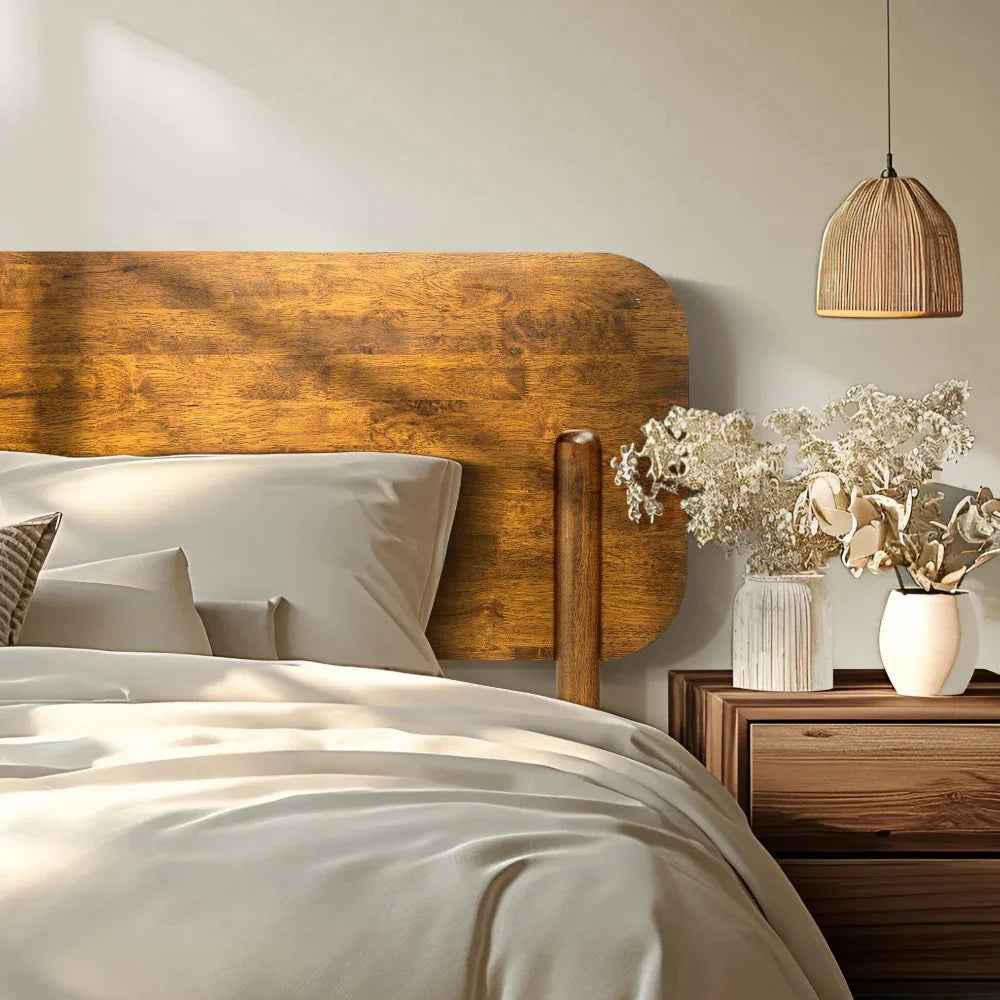 Frida Deluxe Solid Wood Bed Frame - Premium Quality Craftsmanship and Timeless Elegance - Image 6