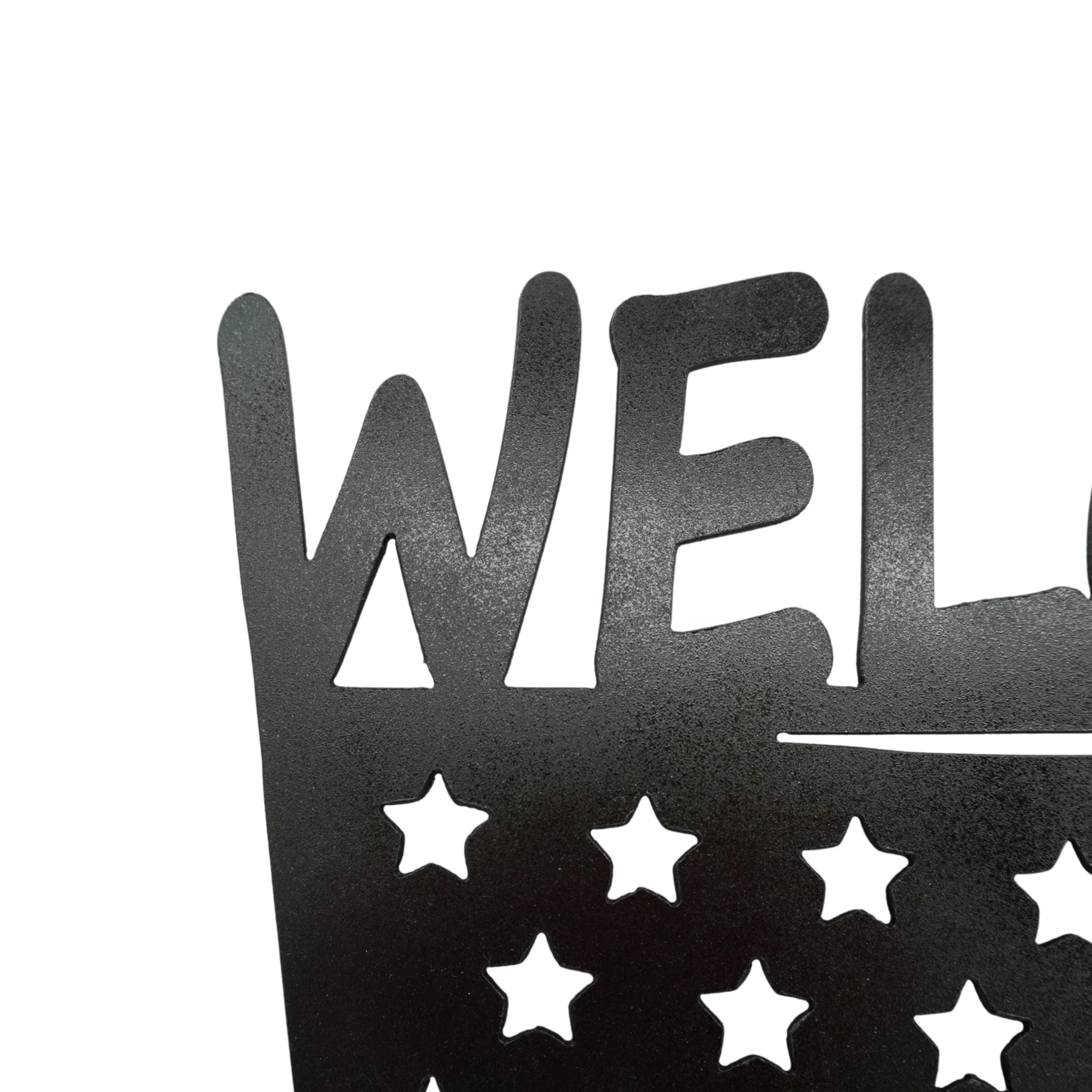 From the Heart of Nebraska Plasma Cut Welcome Sign | Multiple Colors | 16" x 16" |Craftaholics4U - Image 4
