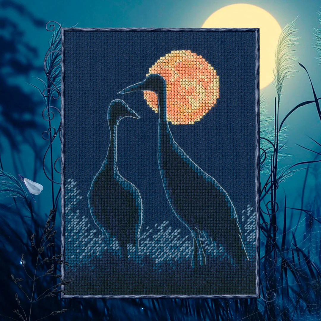 Full moon M1056 Counted Cross Stitch Kit - Image 2