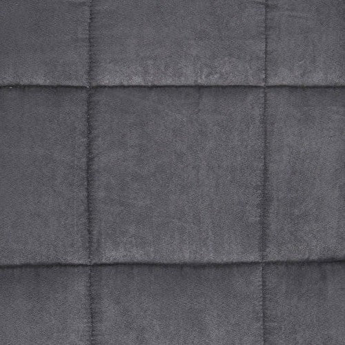 Full/Queen Plush Sherpa Reversible Micro Suede Comforter Set in Gray - Image 5