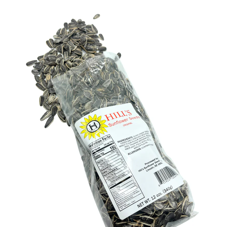 Full Salt Sunflower Seeds | Pack of 3 | 12 oz | Hill's Sunflower Seeds - Image 4