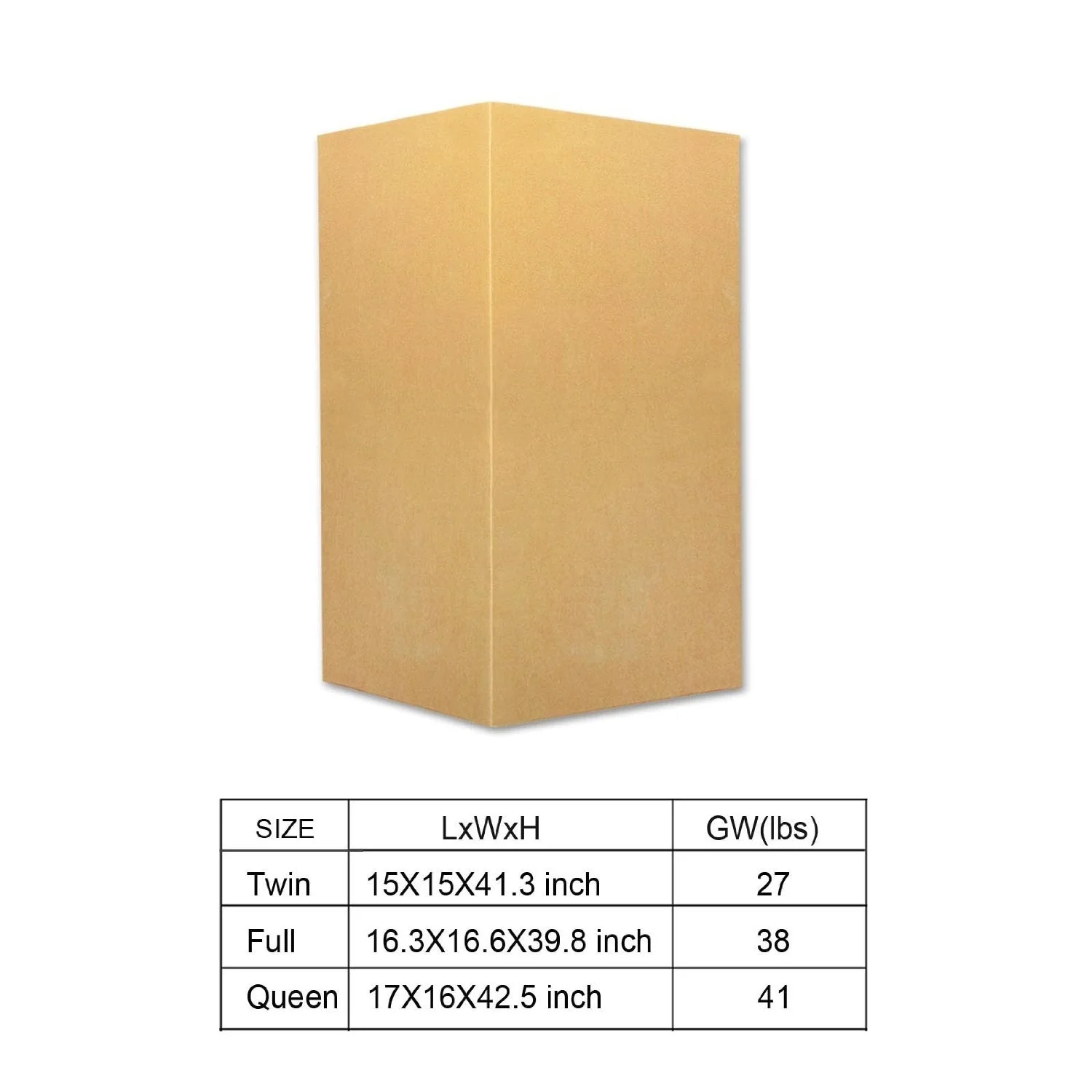 Full size 6-inch Thick Memory Foam Mattress with Washable Cover - Image 5