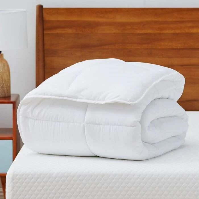 Full Size Cozy All Seasons Plush White Polyester Down Alternative Comforter - Image 5