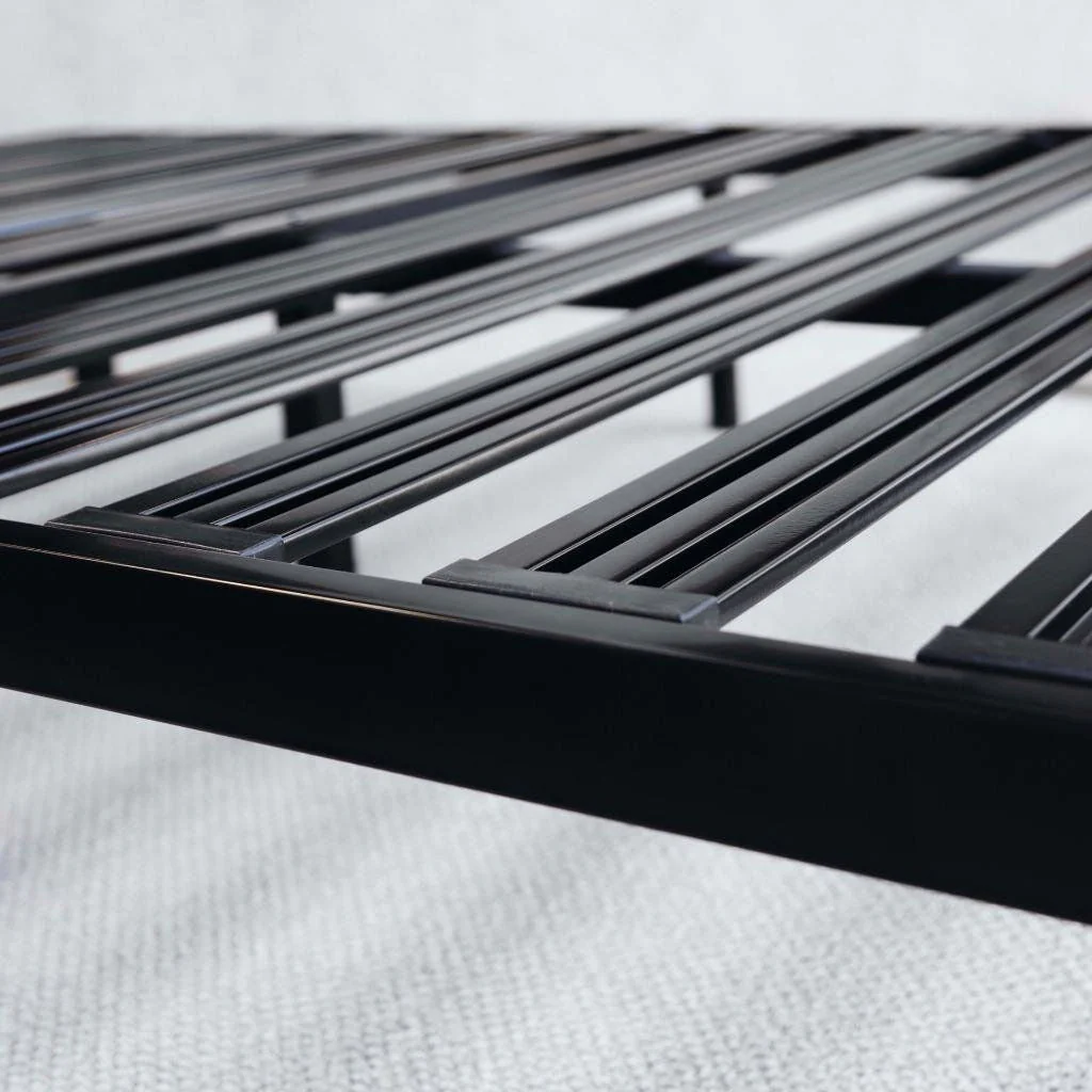Full size Metal Platform Bed Frame with 3.86 inch Wide Heavy Duty Steel Slats - Image 3