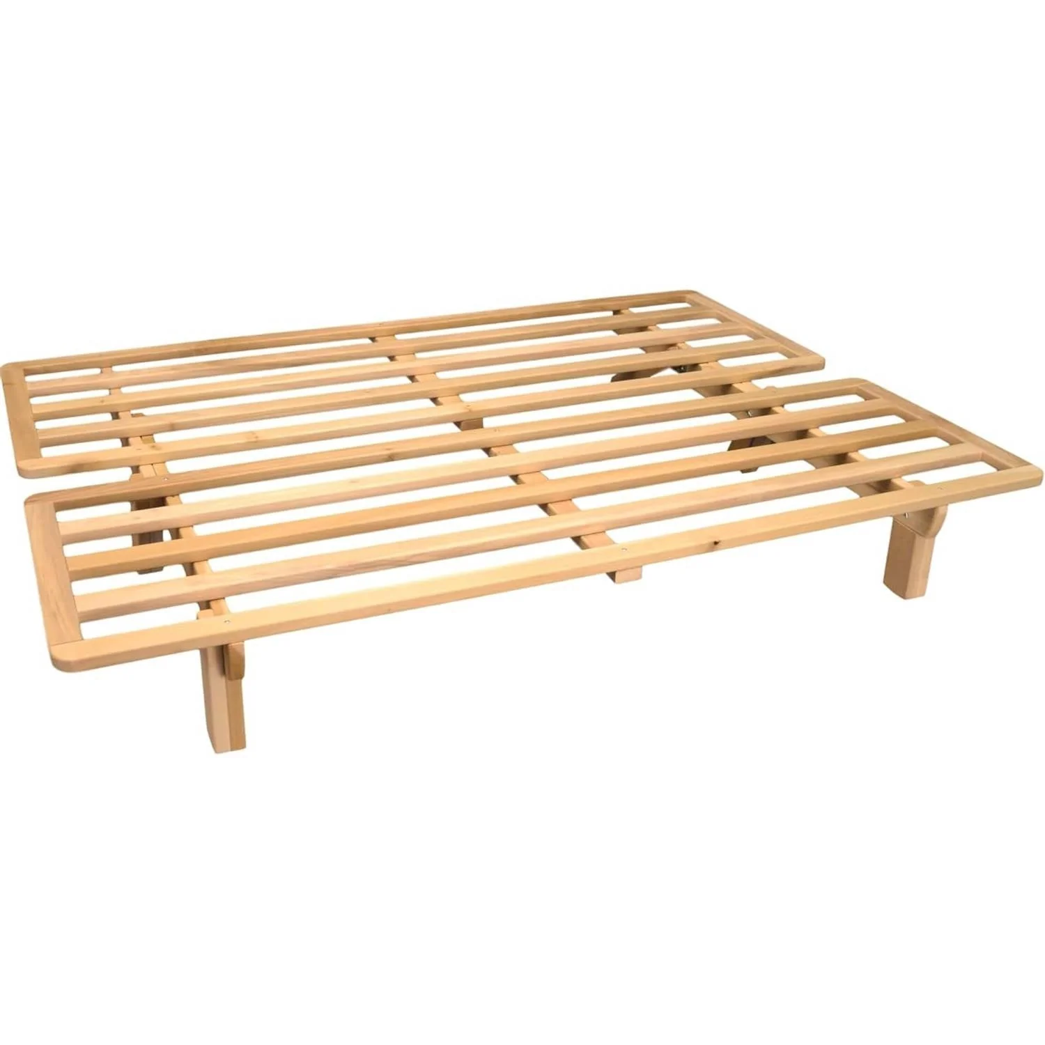 Full size Solid Wood Futon Sofa Bed Frame - Made in the USA - Image 3