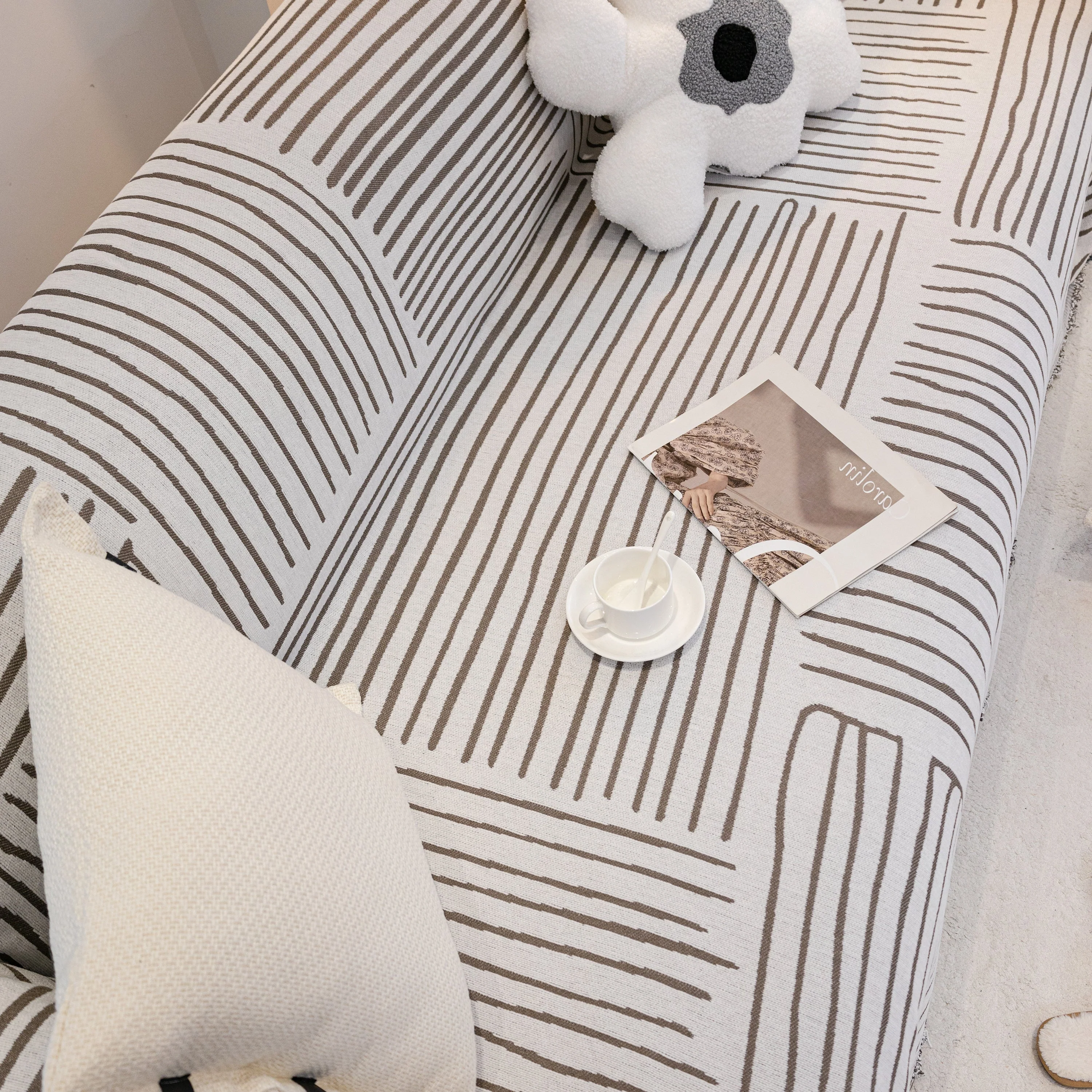 Furniture Pet Protector Couch Cover Throws for Sectional Couch, Couch Cover for Most Shape Sofas - Image 16