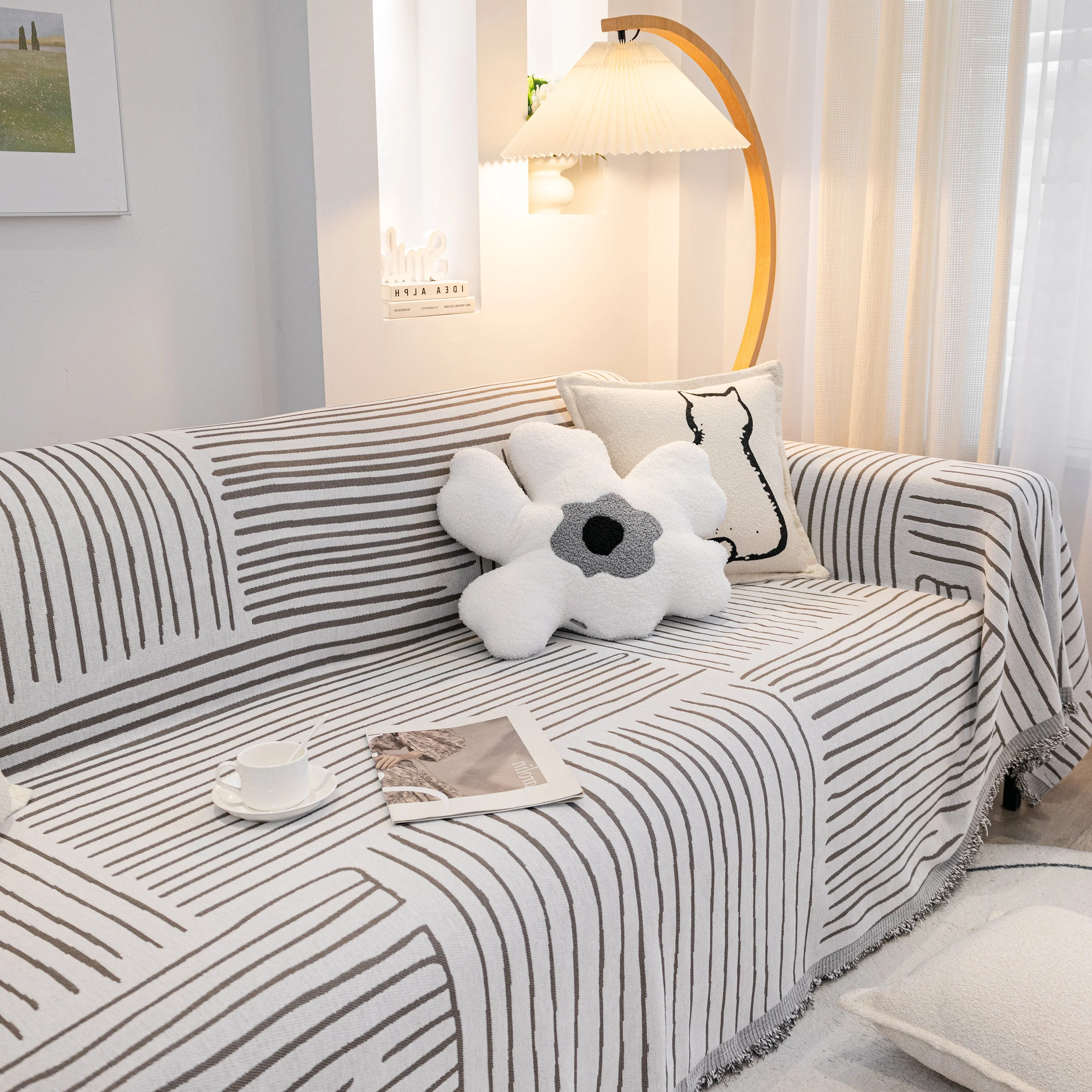 Furniture Pet Protector Couch Cover Throws for Sectional Couch, Couch Cover for Most Shape Sofas - Image 17
