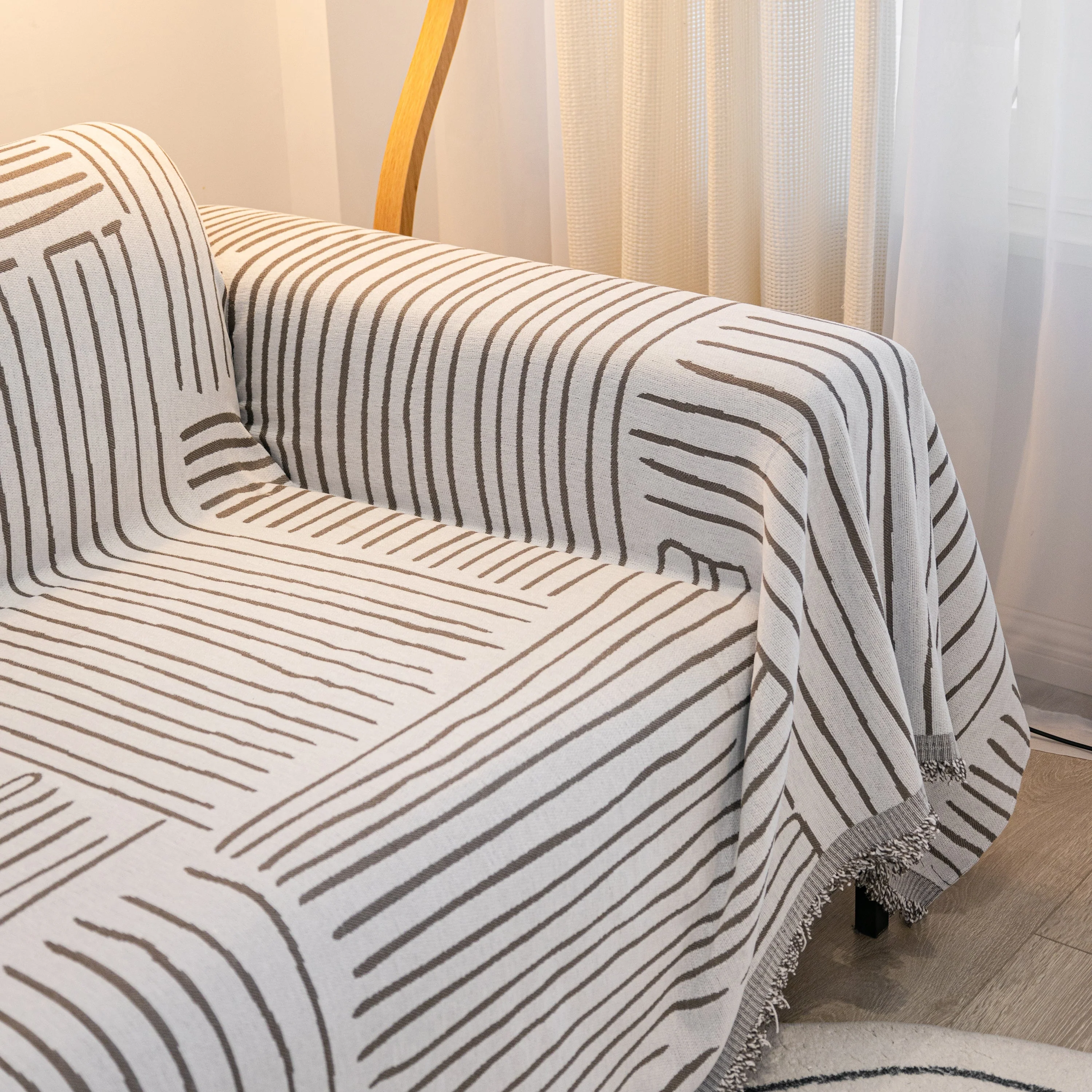 Furniture Pet Protector Couch Cover Throws for Sectional Couch, Couch Cover for Most Shape Sofas - Image 3