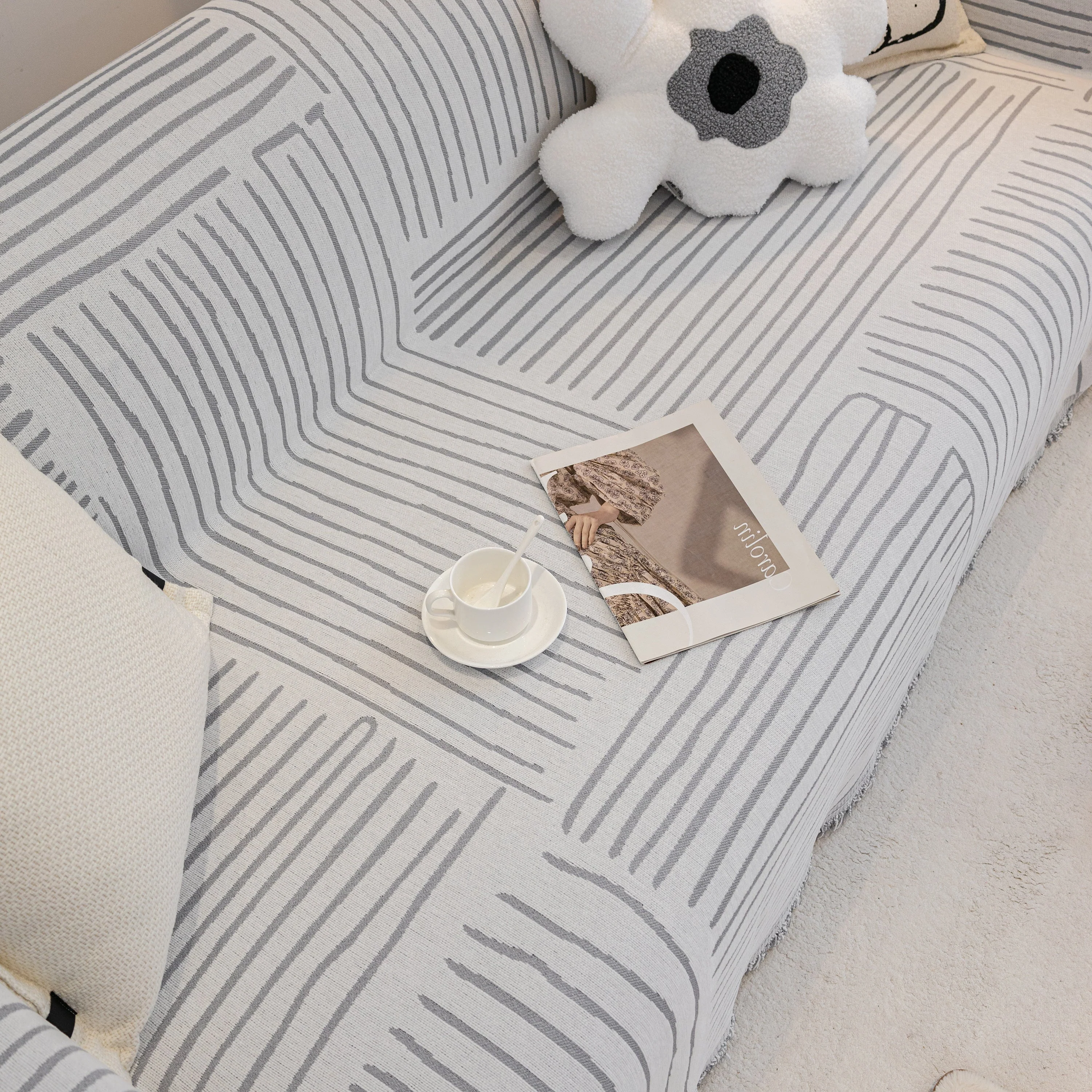 Furniture Pet Protector Couch Cover Throws for Sectional Couch, Couch Cover for Most Shape Sofas - Image 30