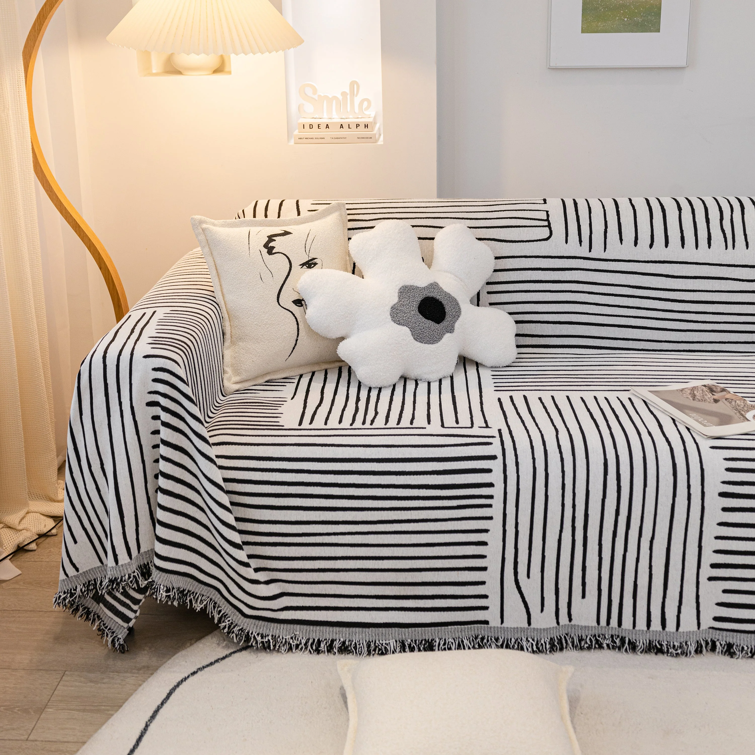 Furniture Pet Protector Couch Cover Throws for Sectional Couch, Couch Cover for Most Shape Sofas - Image 63
