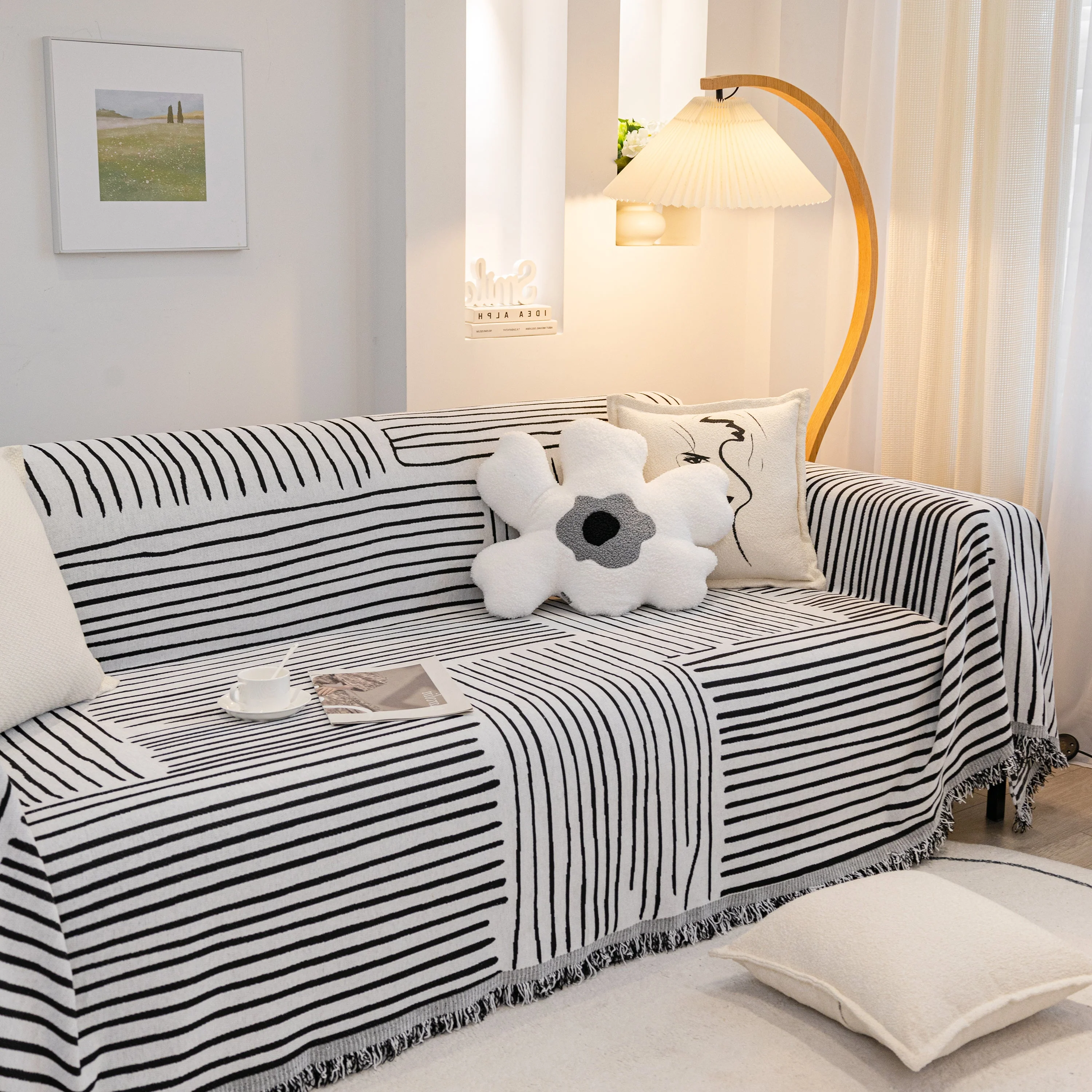 Furniture Pet Protector Couch Cover Throws for Sectional Couch, Couch Cover for Most Shape Sofas - Image 64