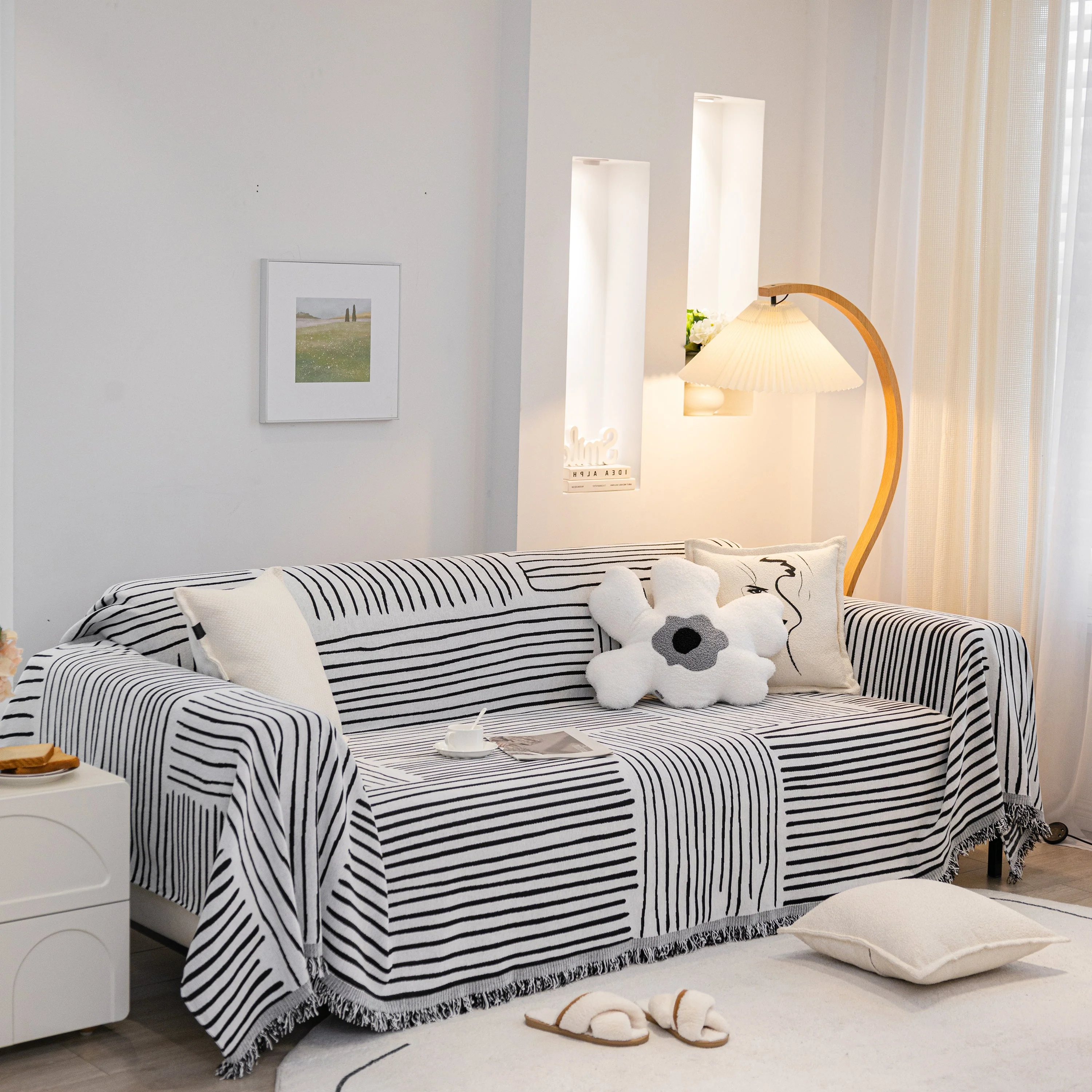 Furniture Pet Protector Couch Cover Throws for Sectional Couch, Couch Cover for Most Shape Sofas - Image 66