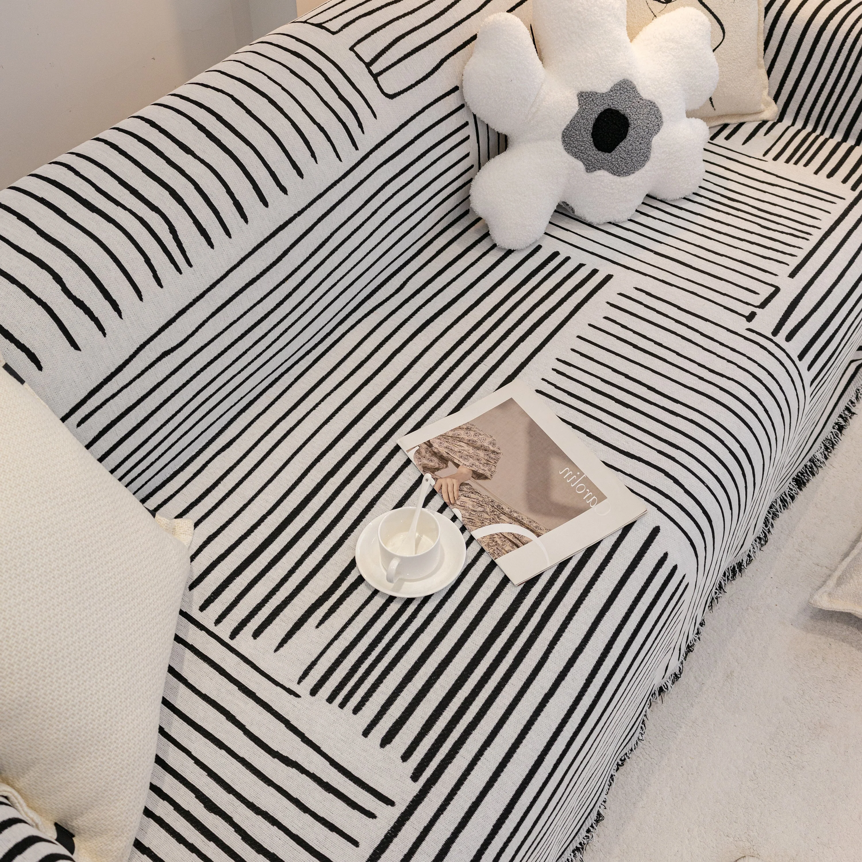 Furniture Pet Protector Couch Cover Throws for Sectional Couch, Couch Cover for Most Shape Sofas - Image 72