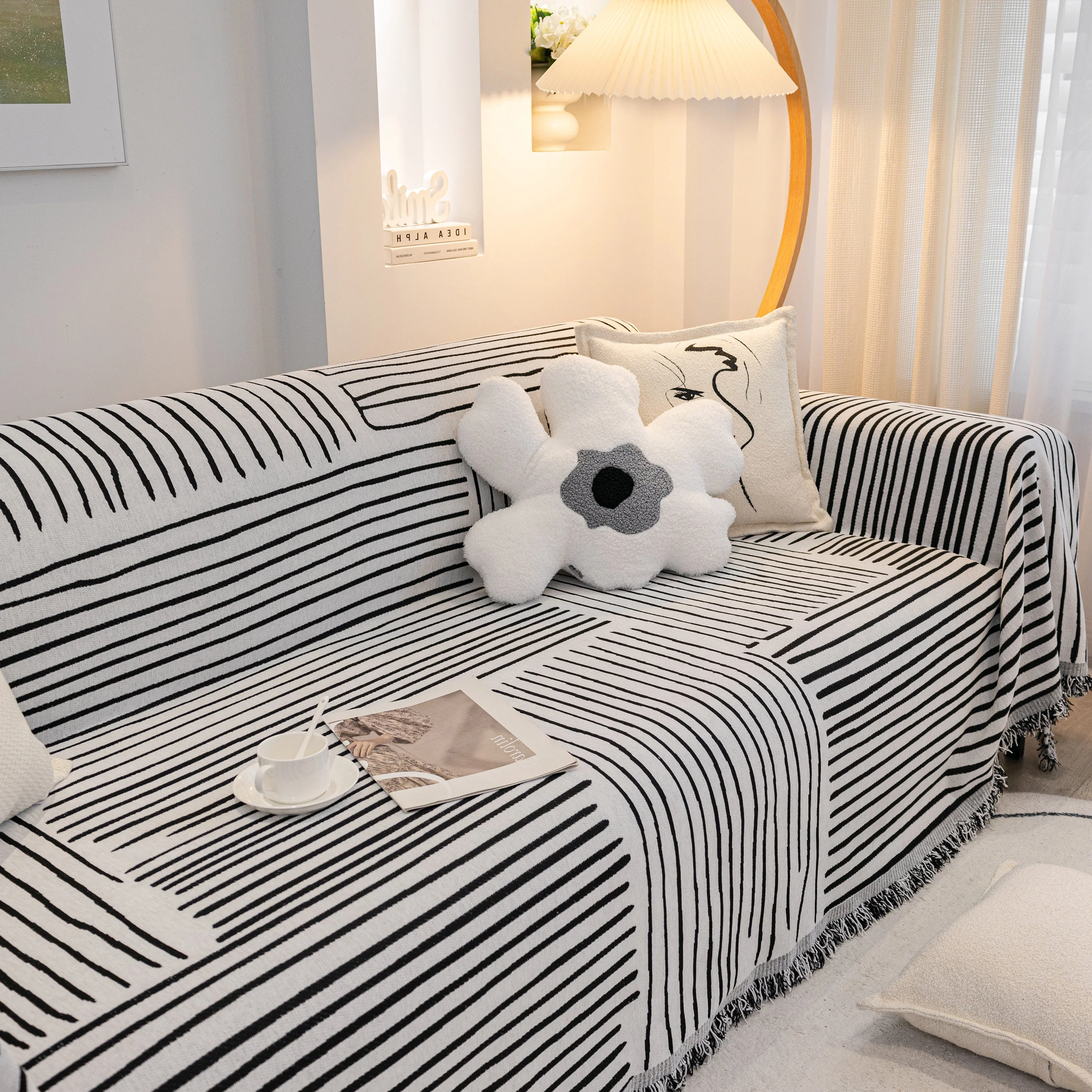 Furniture Pet Protector Couch Cover Throws for Sectional Couch, Couch Cover for Most Shape Sofas - Image 73