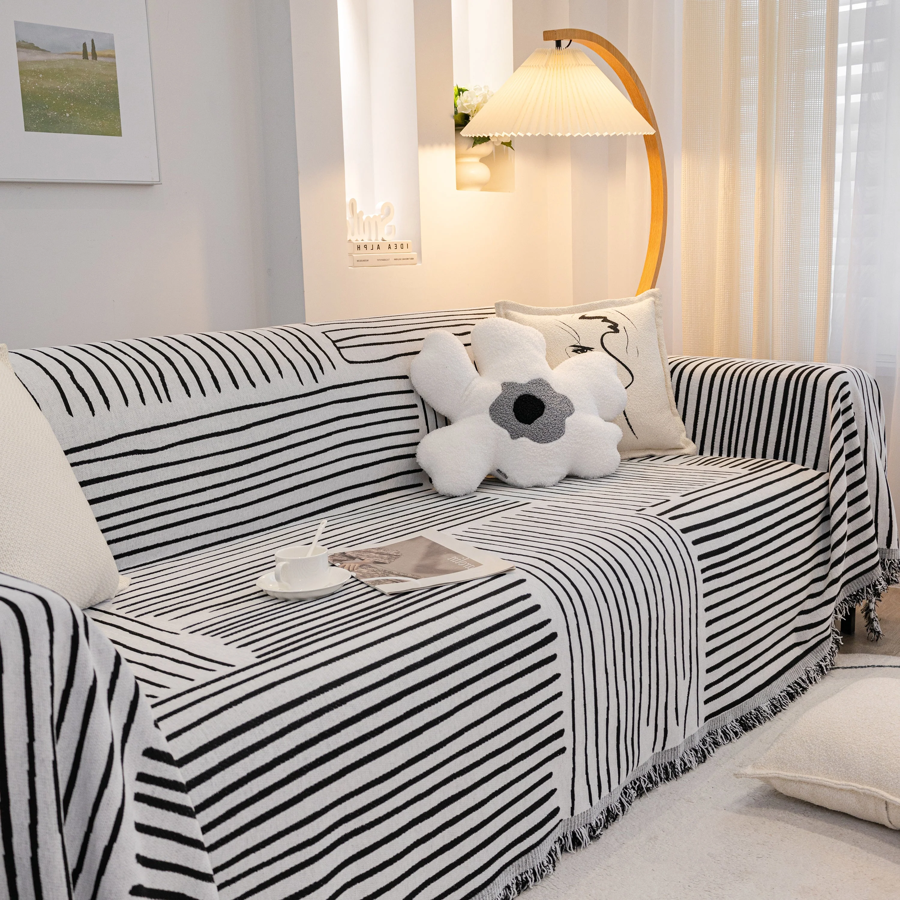 Furniture Pet Protector Couch Cover Throws for Sectional Couch, Couch Cover for Most Shape Sofas - Image 74