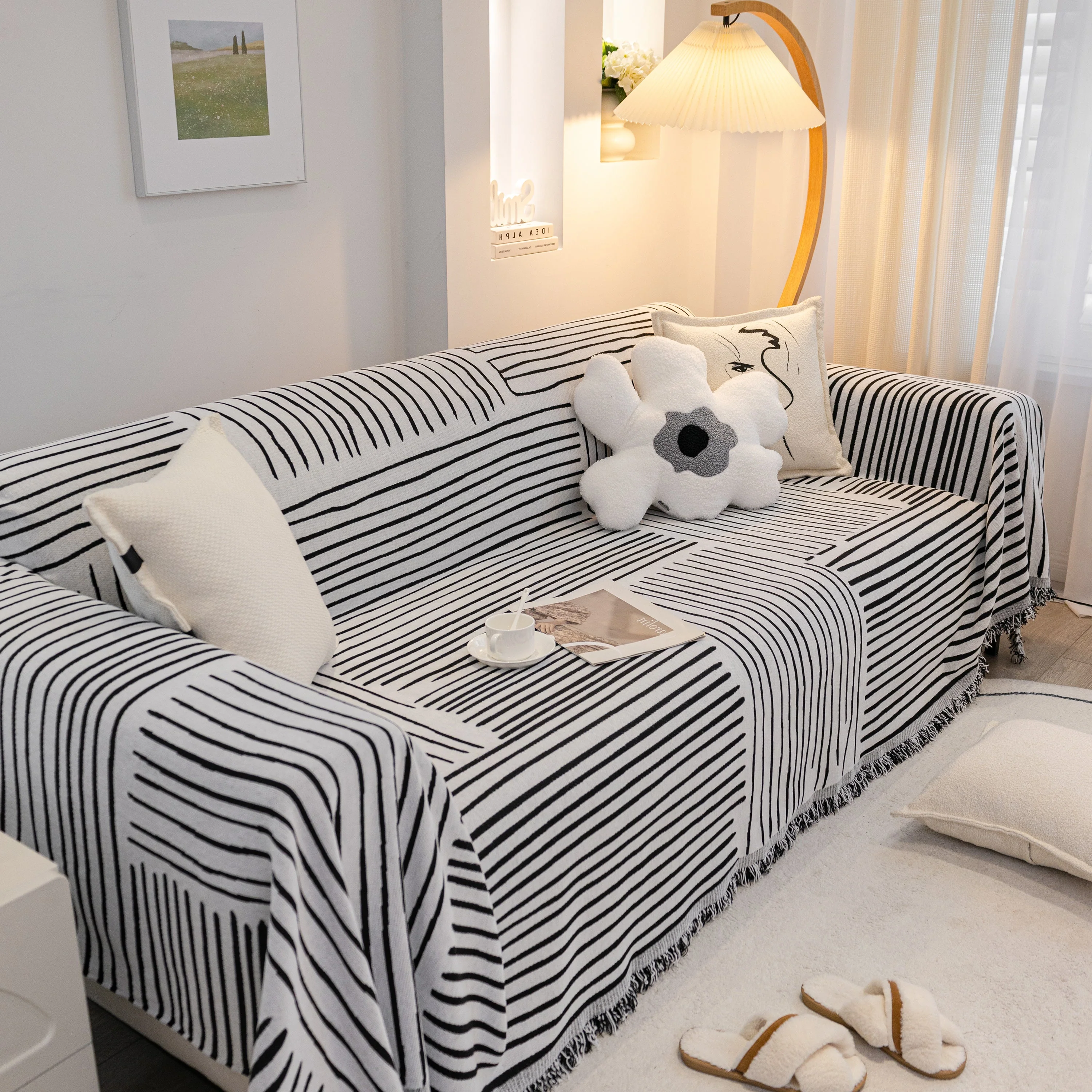 Furniture Pet Protector Couch Cover Throws for Sectional Couch, Couch Cover for Most Shape Sofas - Image 76