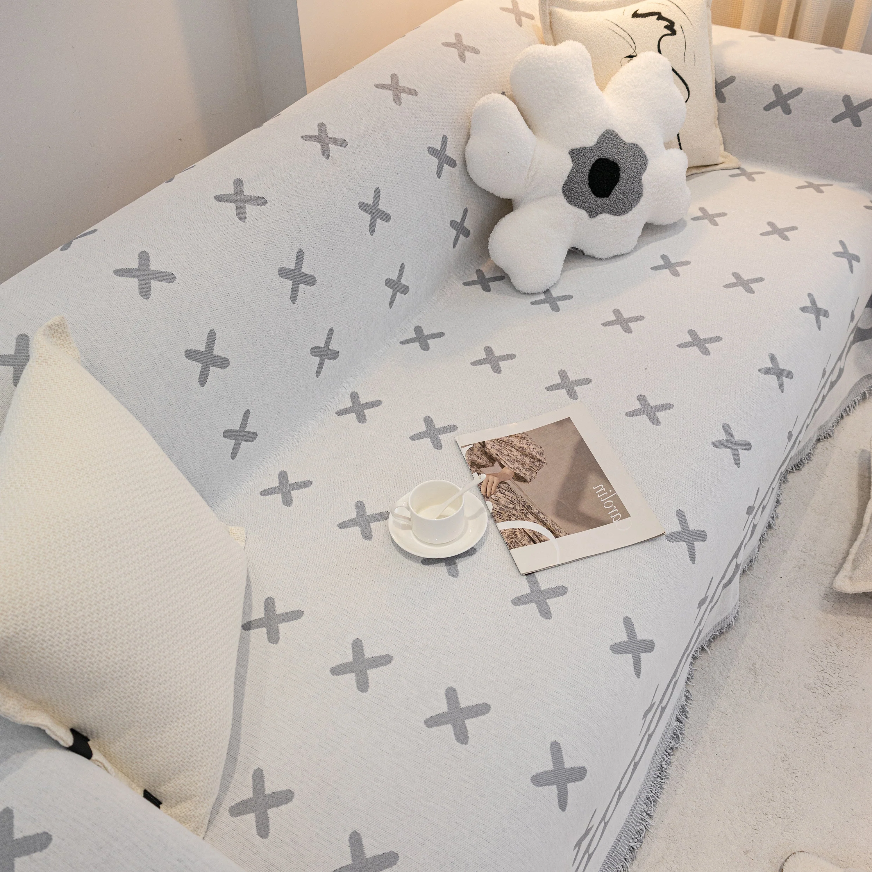 Furniture Pet Protector Couch Cover Throws for Sectional Couch, Couch Cover for Most Shape Sofas - Image 96