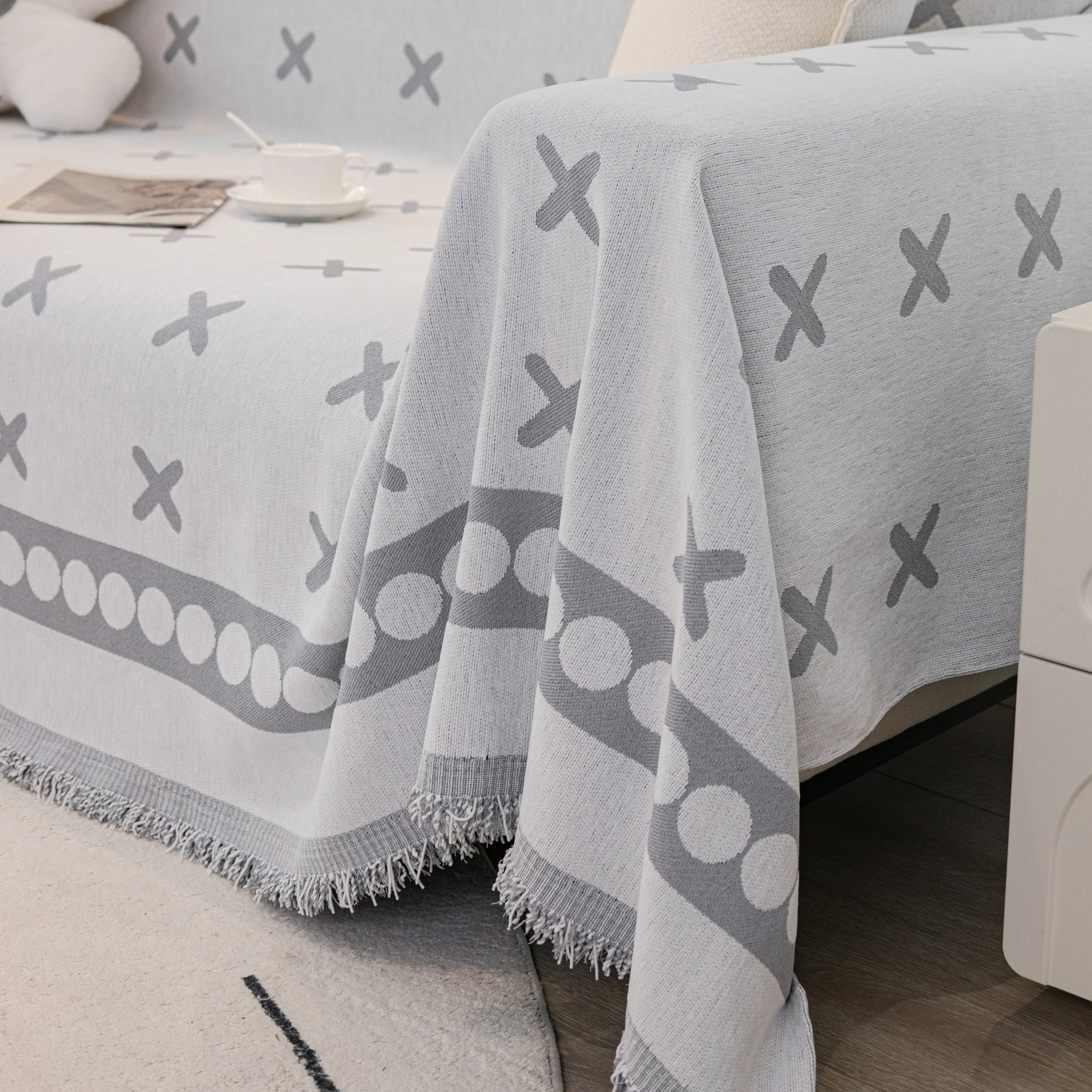 Furniture Pet Protector Couch Cover Throws for Sectional Couch, Couch Cover for Most Shape Sofas - Image 97