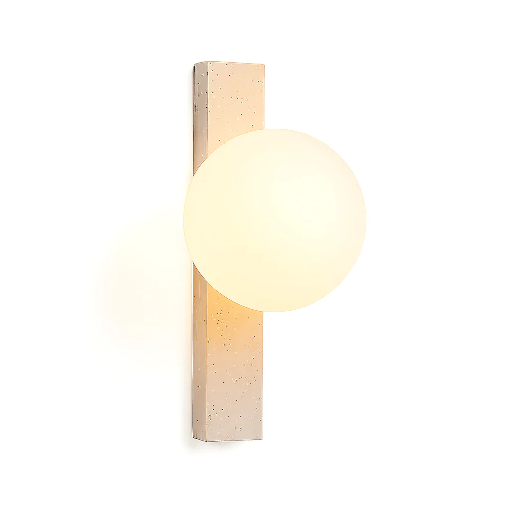 Fyris Travertine Wall Lamp - Image 2