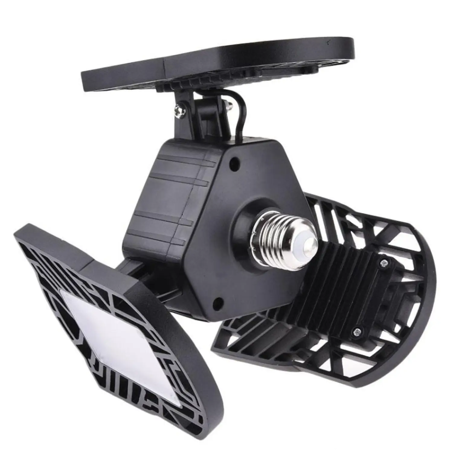 Garage Exterior Light Fixtures – Deformable High-Intensity Lamp with Radar Feature - Image 11