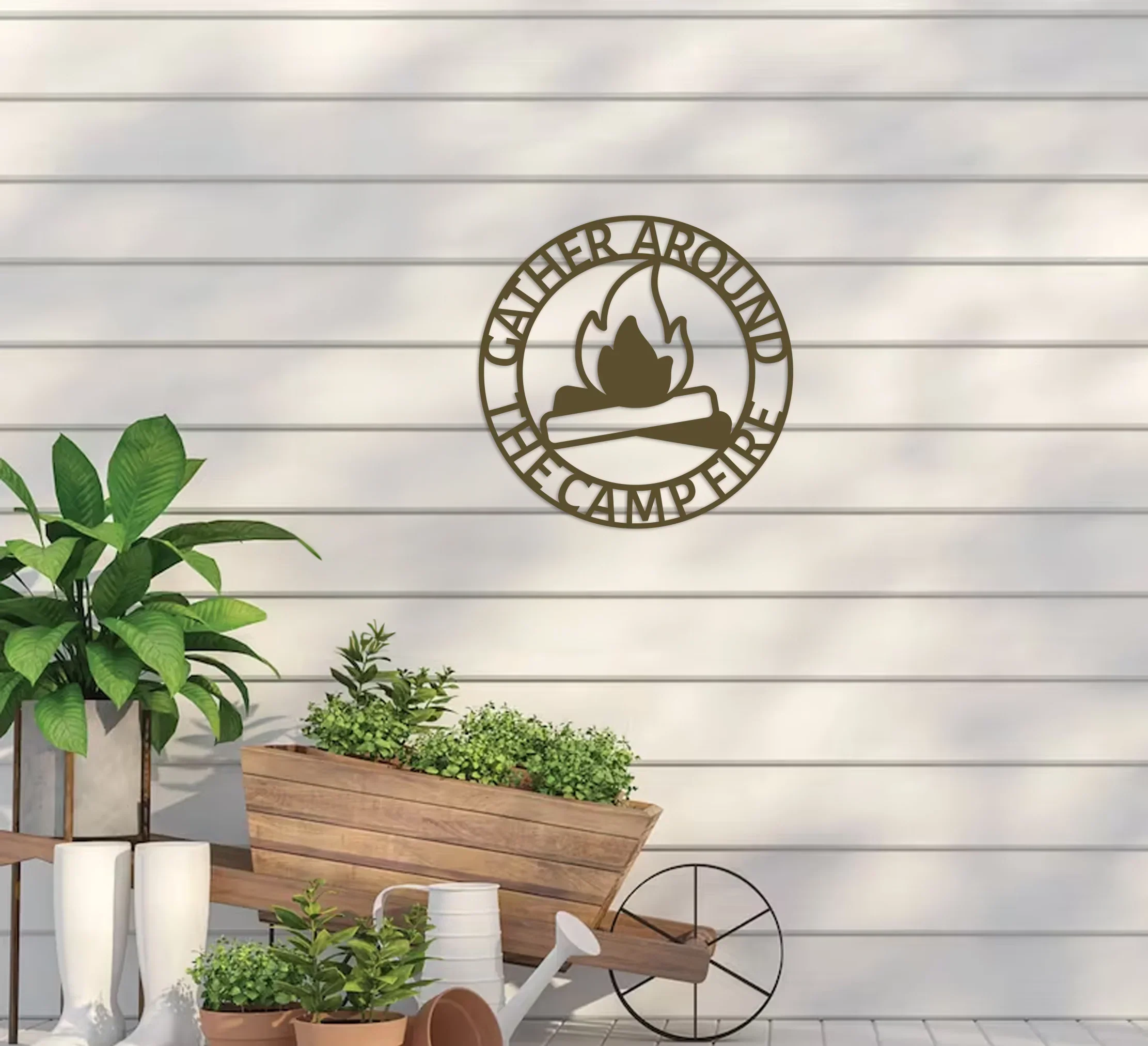 Gather Round the Campfire Sign - Image 3