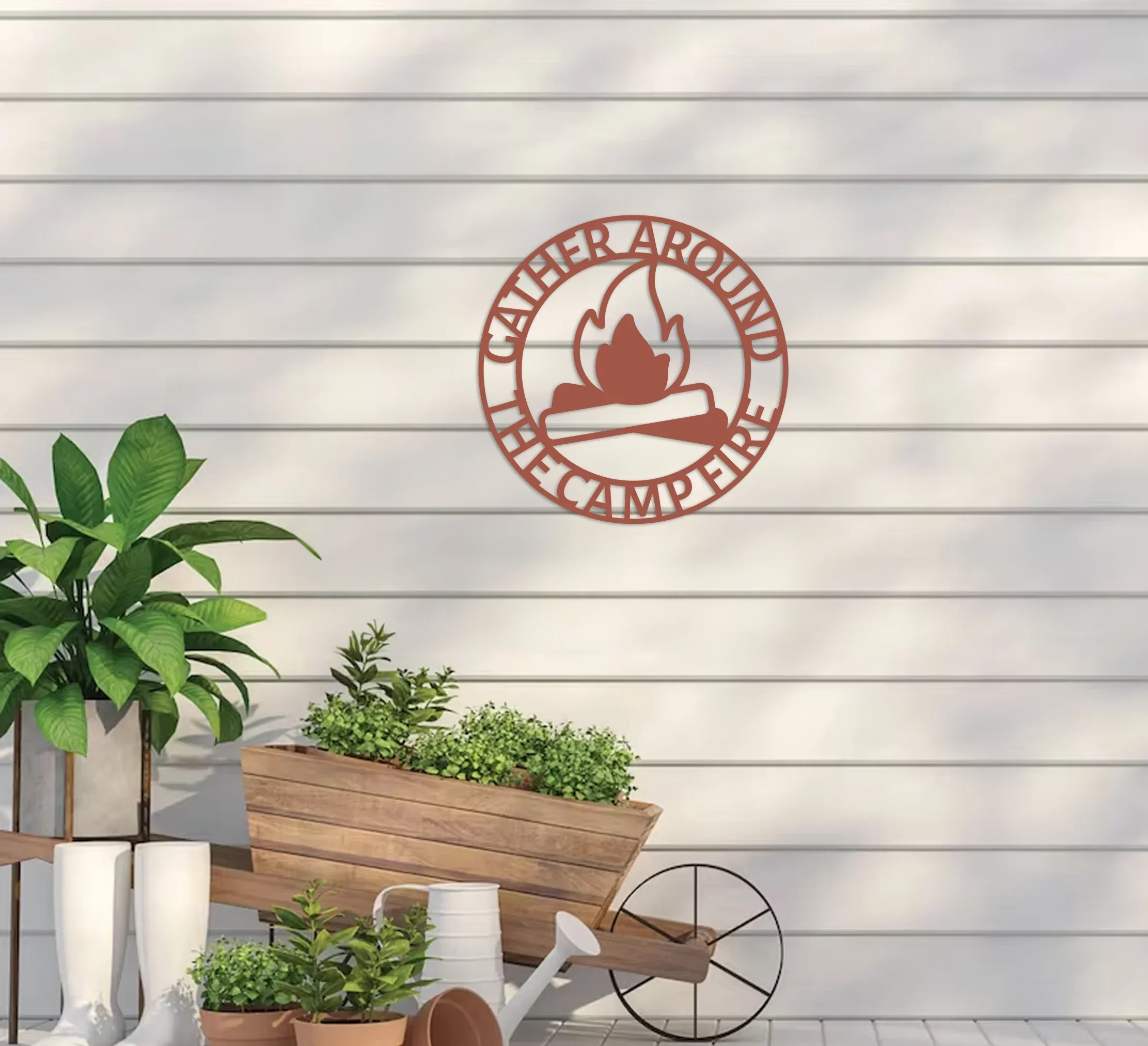Gather Round the Campfire Sign - Image 4