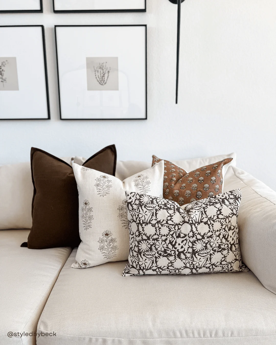Gávea Solid Color Pillow Cover | Brown - Image 6