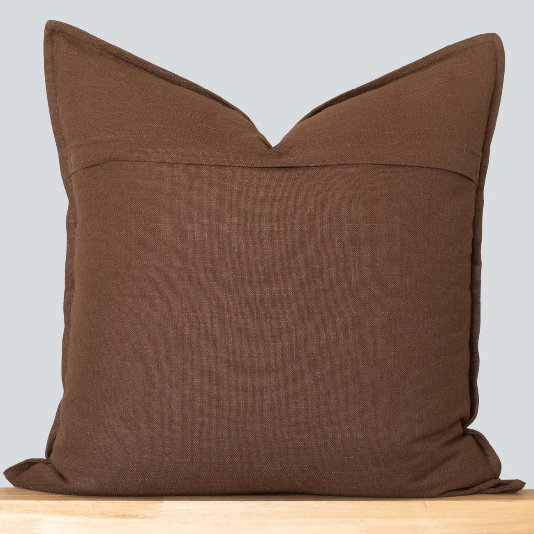Gávea Solid Color Pillow Cover | Brown - Image 9