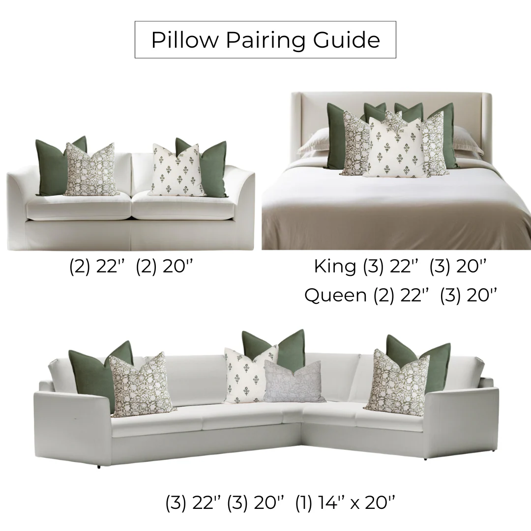 Gávea Solid Color Pillow Cover | Olive Green - Image 5