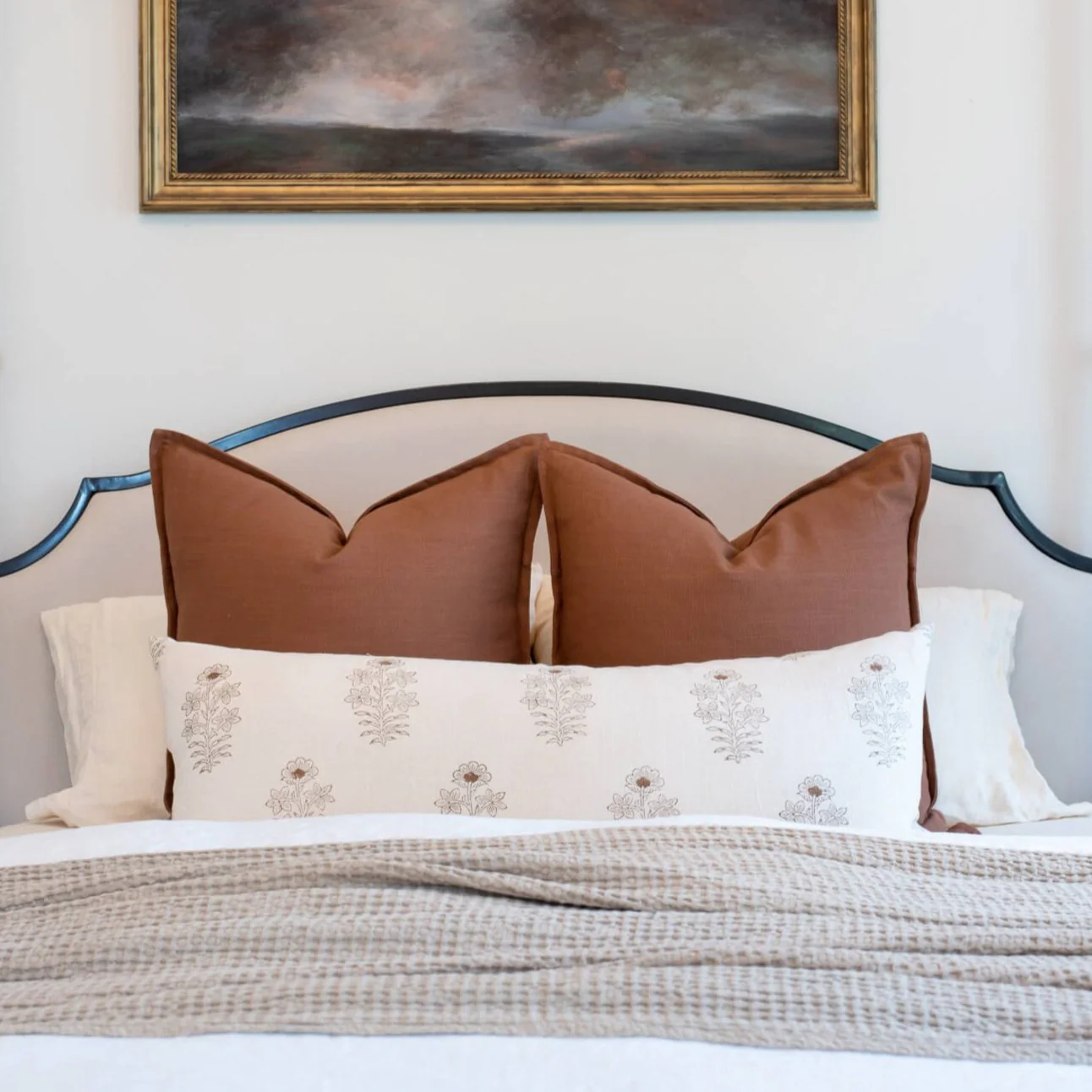 Gávea Solid Color Pillow Cover | Terracotta - Image 5