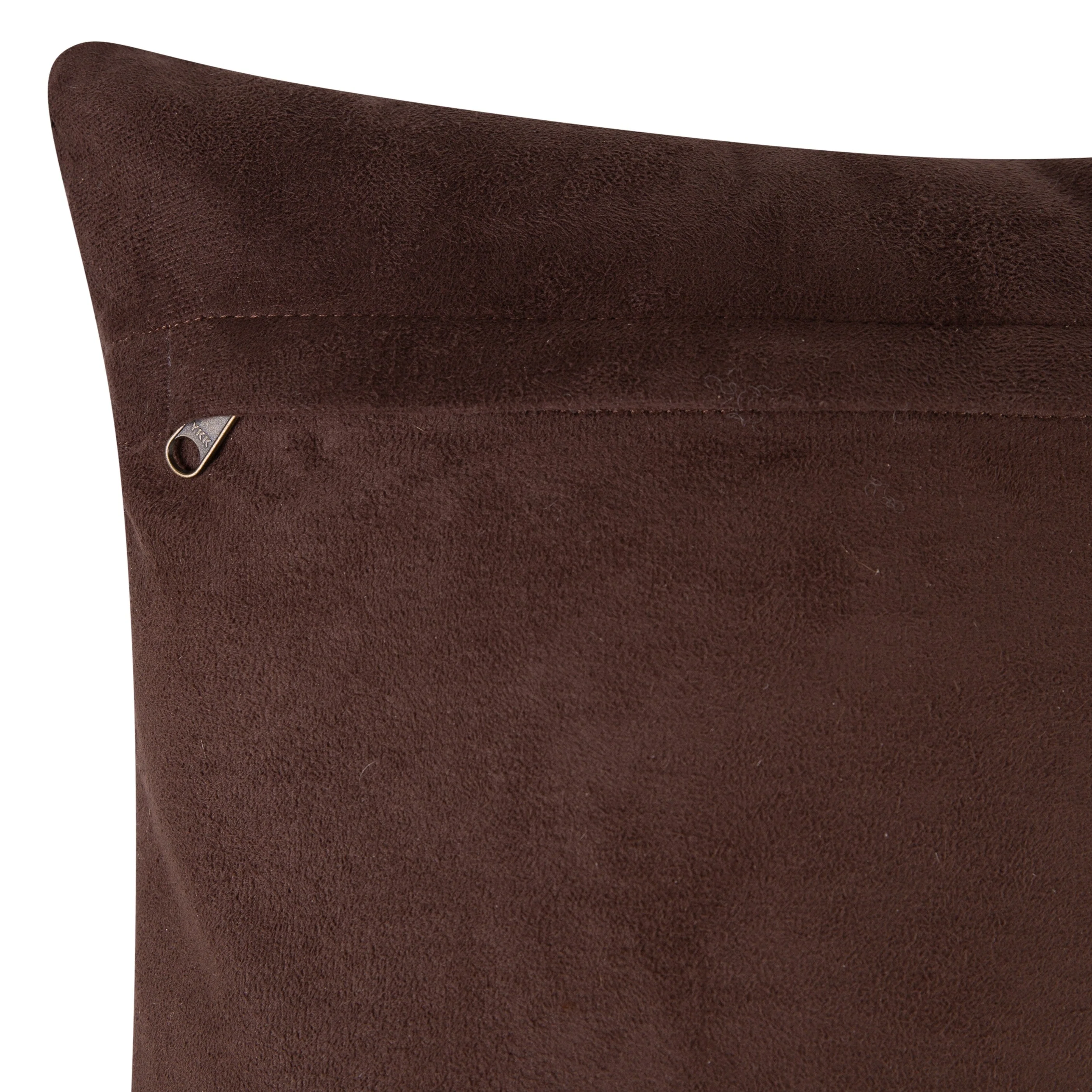 Genuine Cowhide Leather Decorative Throw Pillow - Handmade Patchwork Western Accent with Feather Down Insert - Image 10