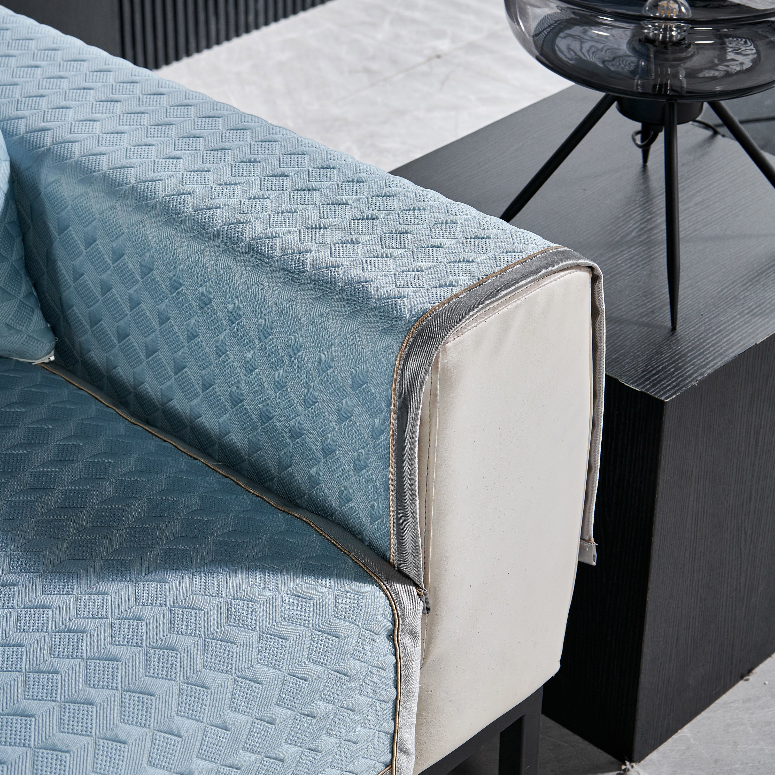Geometric 3D Sofa Cover, Non-Slip Couch Protector for Seat, Backrest & Armrest - Image 27