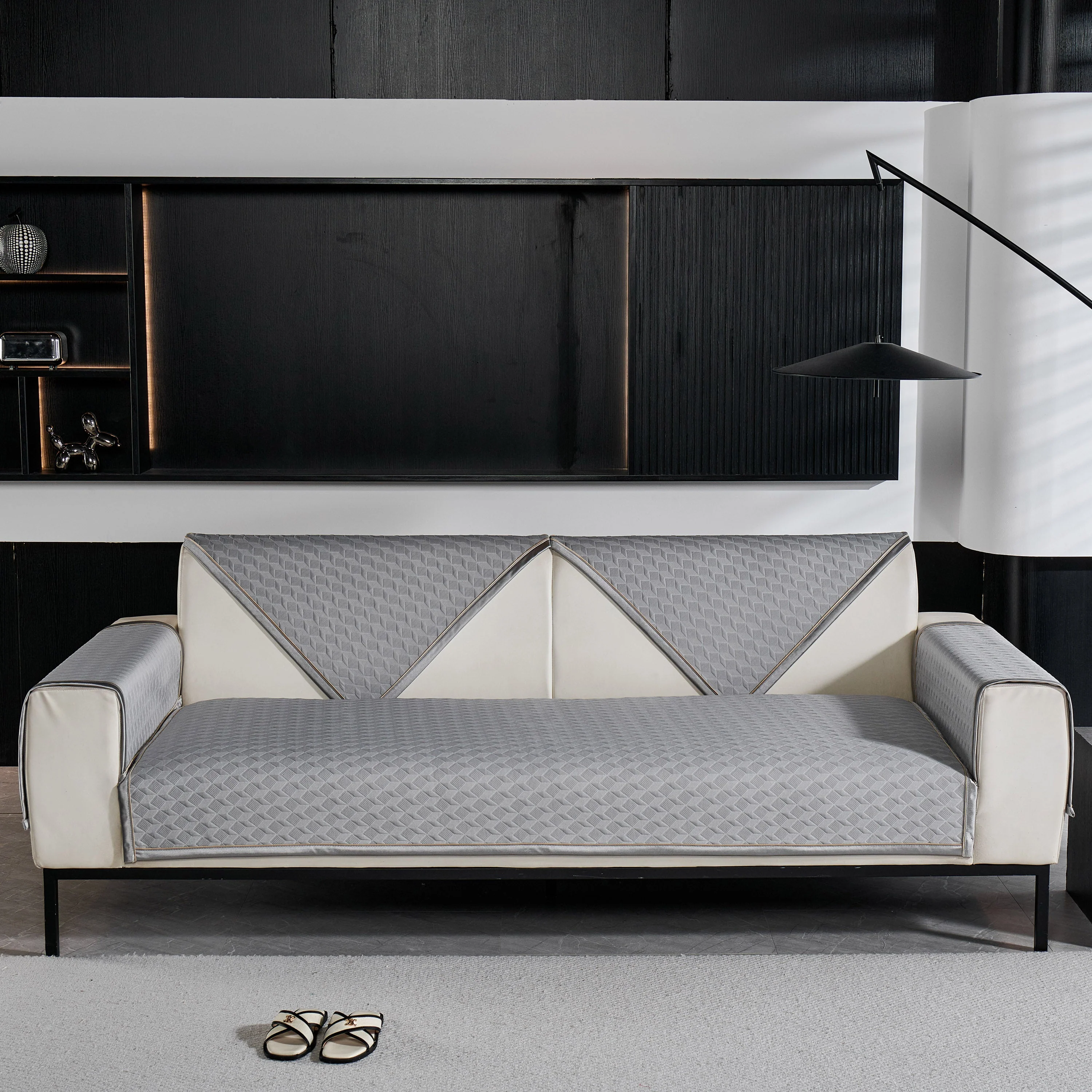Geometric 3D Sofa Cover, Non-Slip Couch Protector for Seat, Backrest & Armrest - Image 35