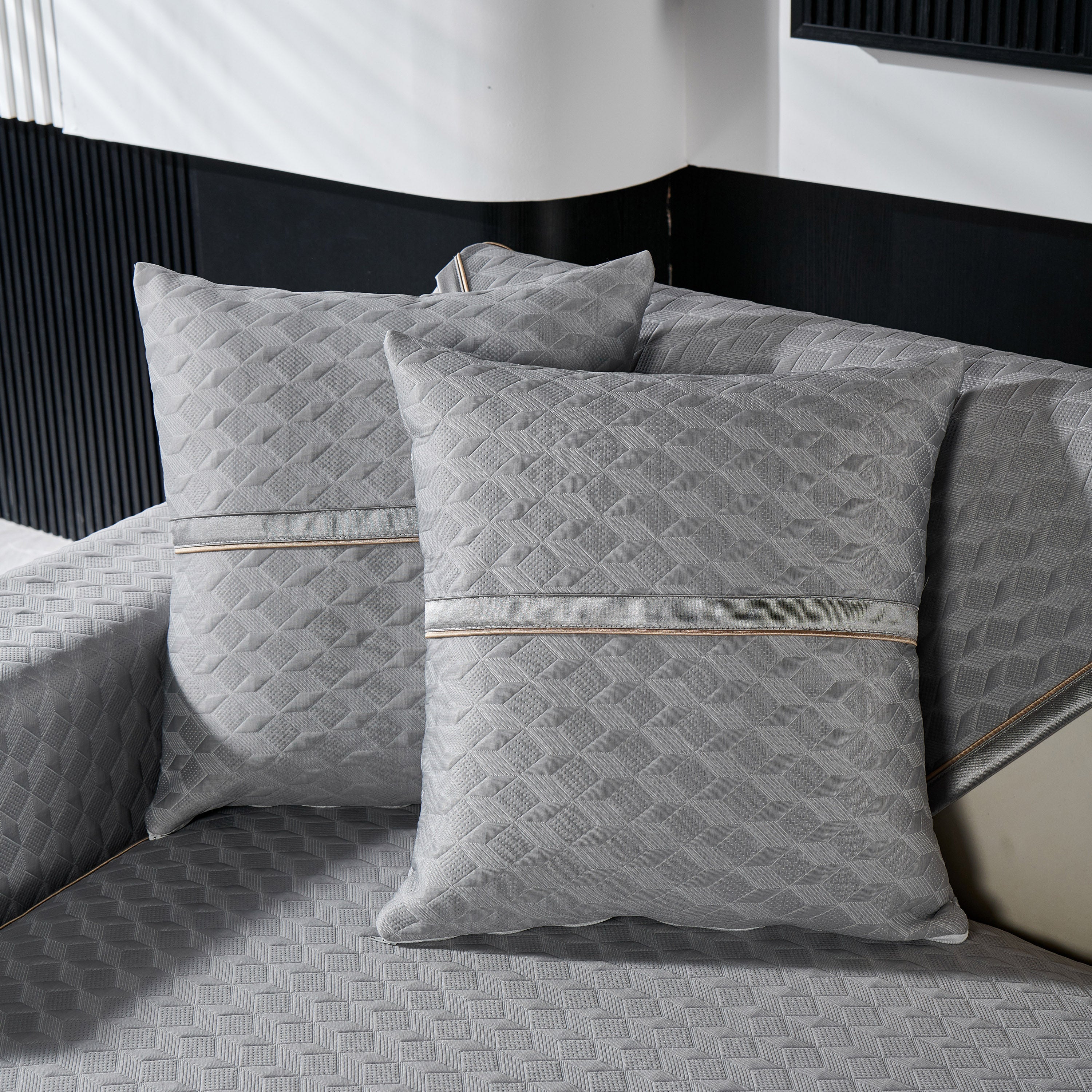 Geometric 3D Sofa Cover, Non-Slip Couch Protector for Seat, Backrest & Armrest - Image 46