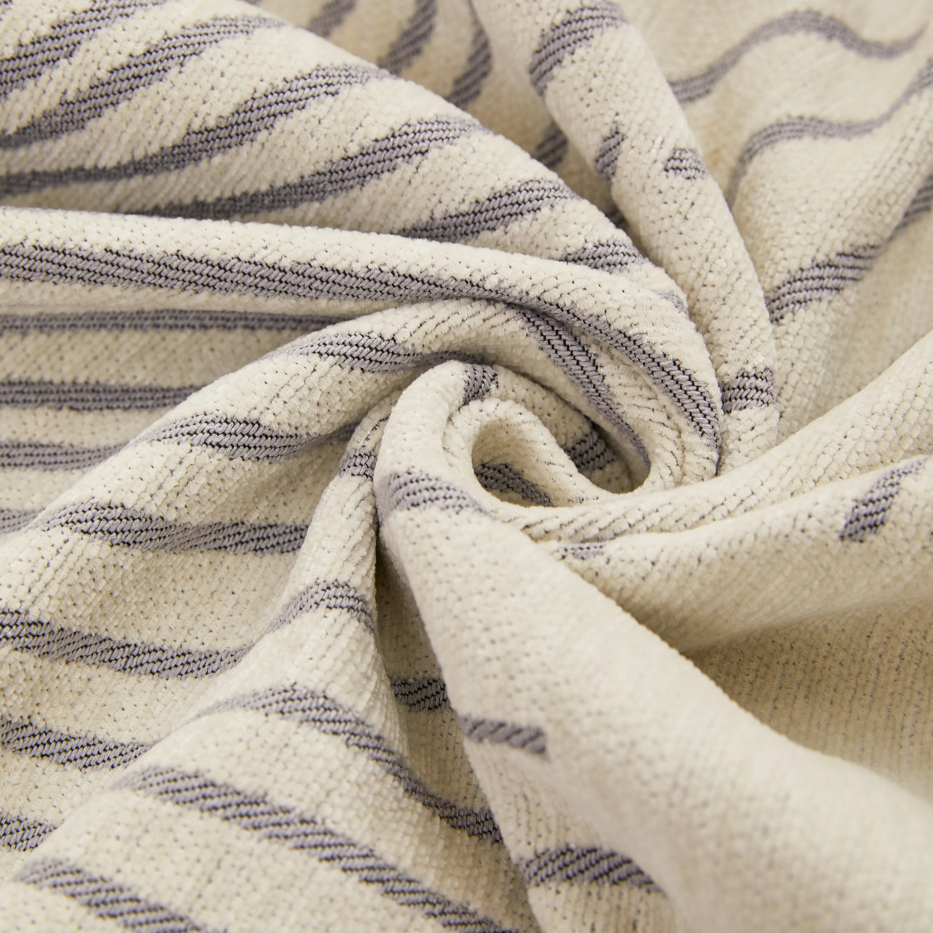 Geometric Radial Striped L-Shape Sofa Cover: Thick, Reversible Furniture Blanket for Kids and Pets - Image 93