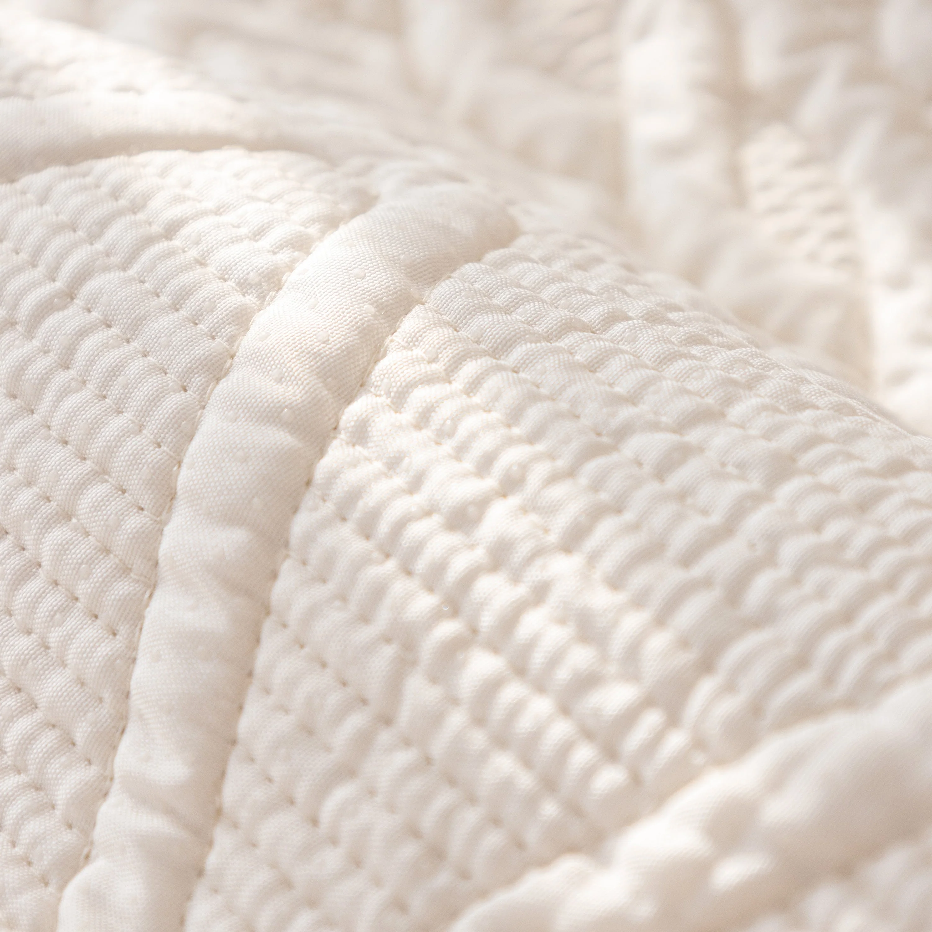 Geometric Textured Cotton Quilted Sofa Cover, Non-Slip Washable Couch Protector - Image 73