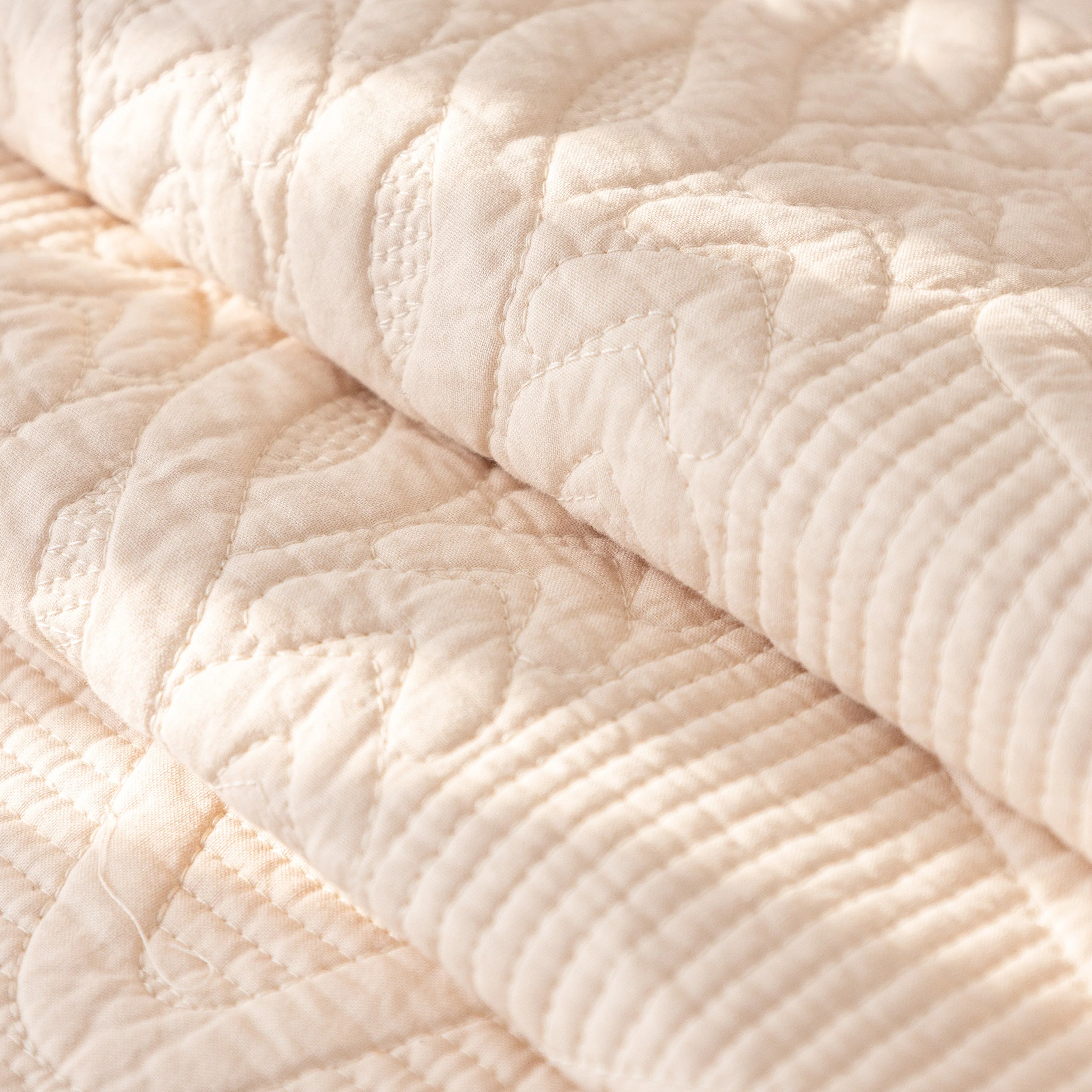 Geometric Textured Cotton Quilted Sofa Cover, Non-Slip Washable Couch Protector - Image 90